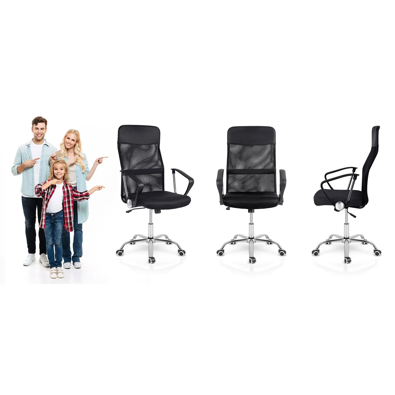 Sofotel Sorti mikro tinklelio biuro kėdė - nuotrauka 1