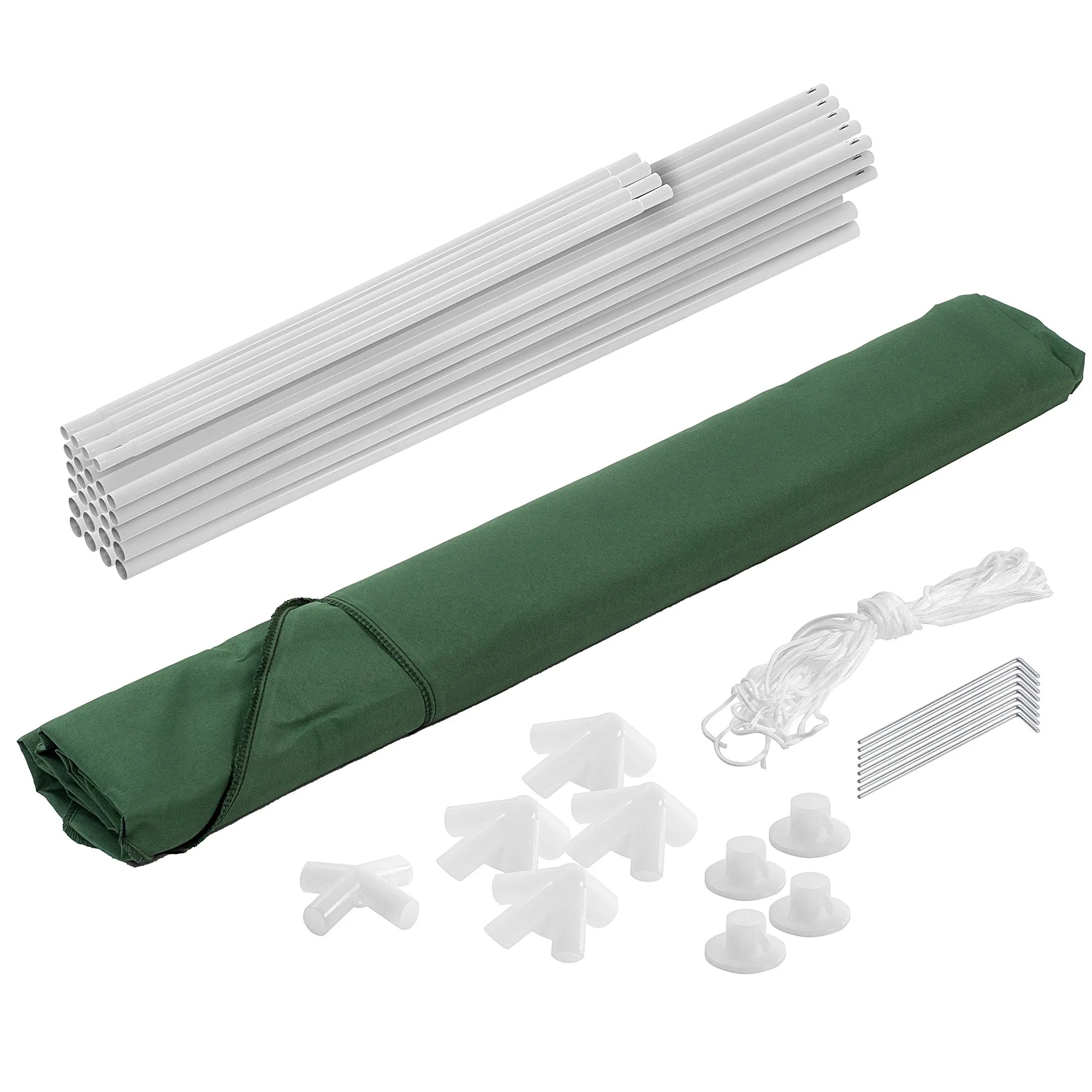 Sodo pavėsinė, tentinė Cormery 3x3x2,5m žalia