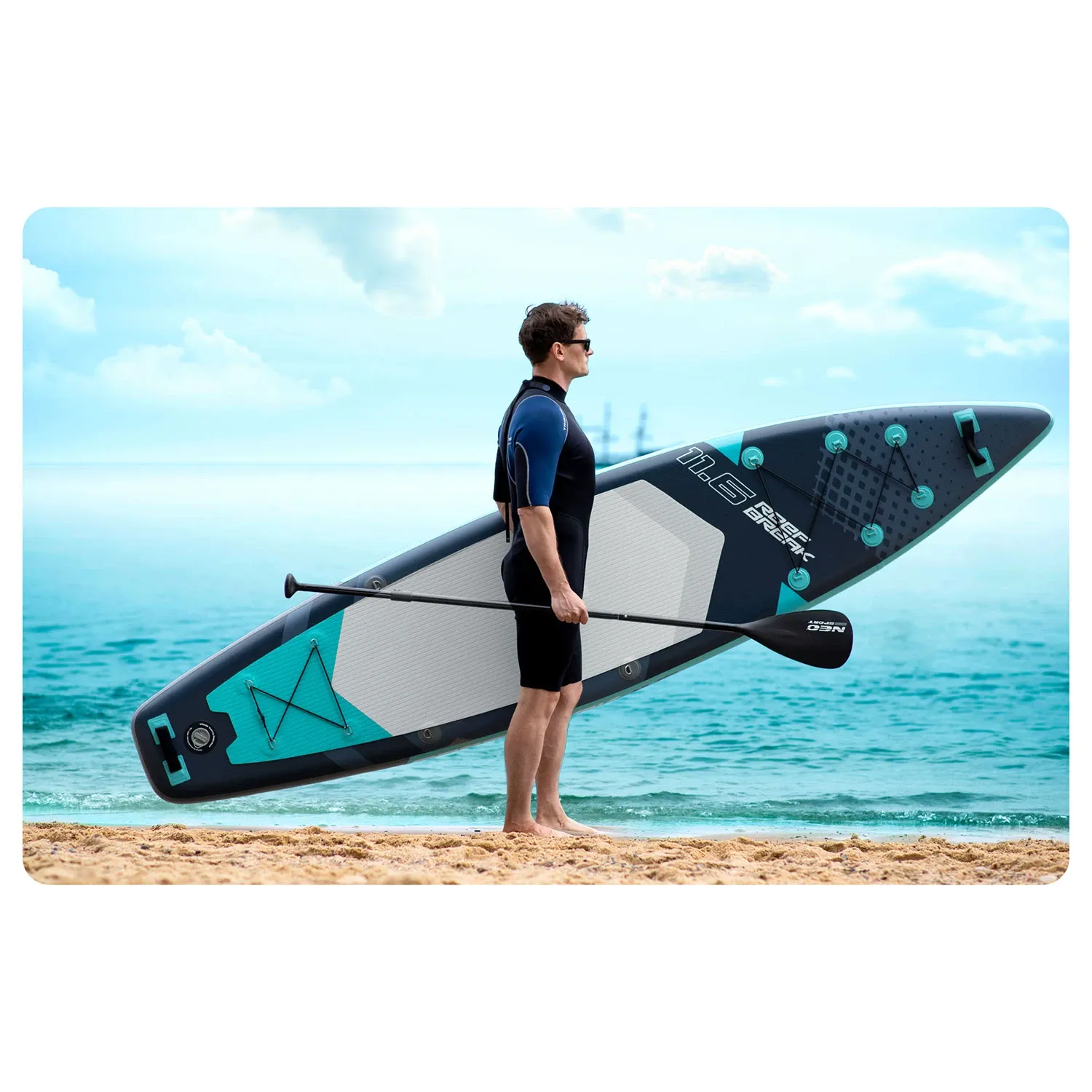 Reefbreak irklentė 350 x 81 x 15 cm Neo-Sport 170107 - nuotrauka 1