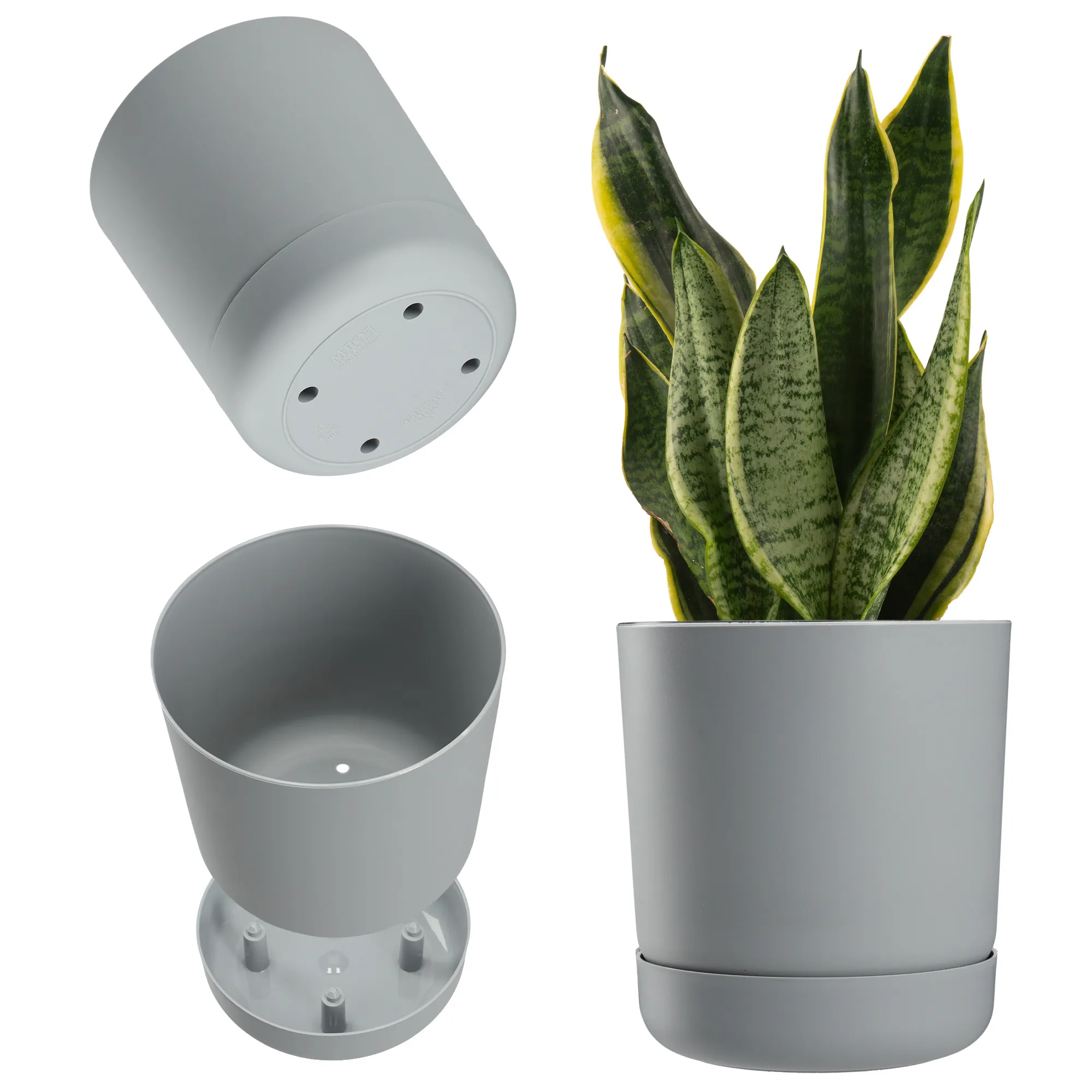 Kama vazonas su lėkštute 25 cm