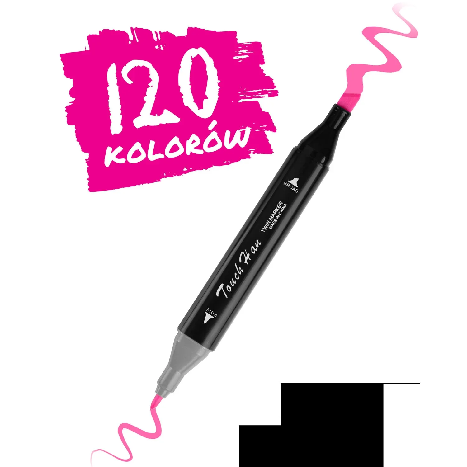 „Nukido NK-913“ alkoholio žymekliai, 120 vnt. pakuotėje - nuotrauka 1