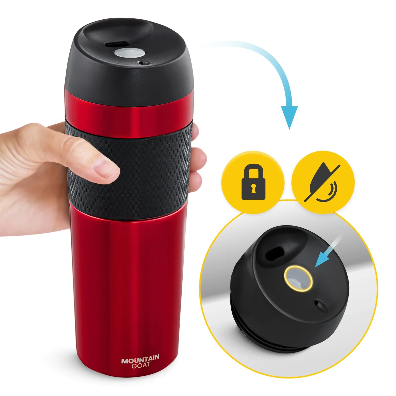 „Mountain Goat TRAVEL“ termo puodelis