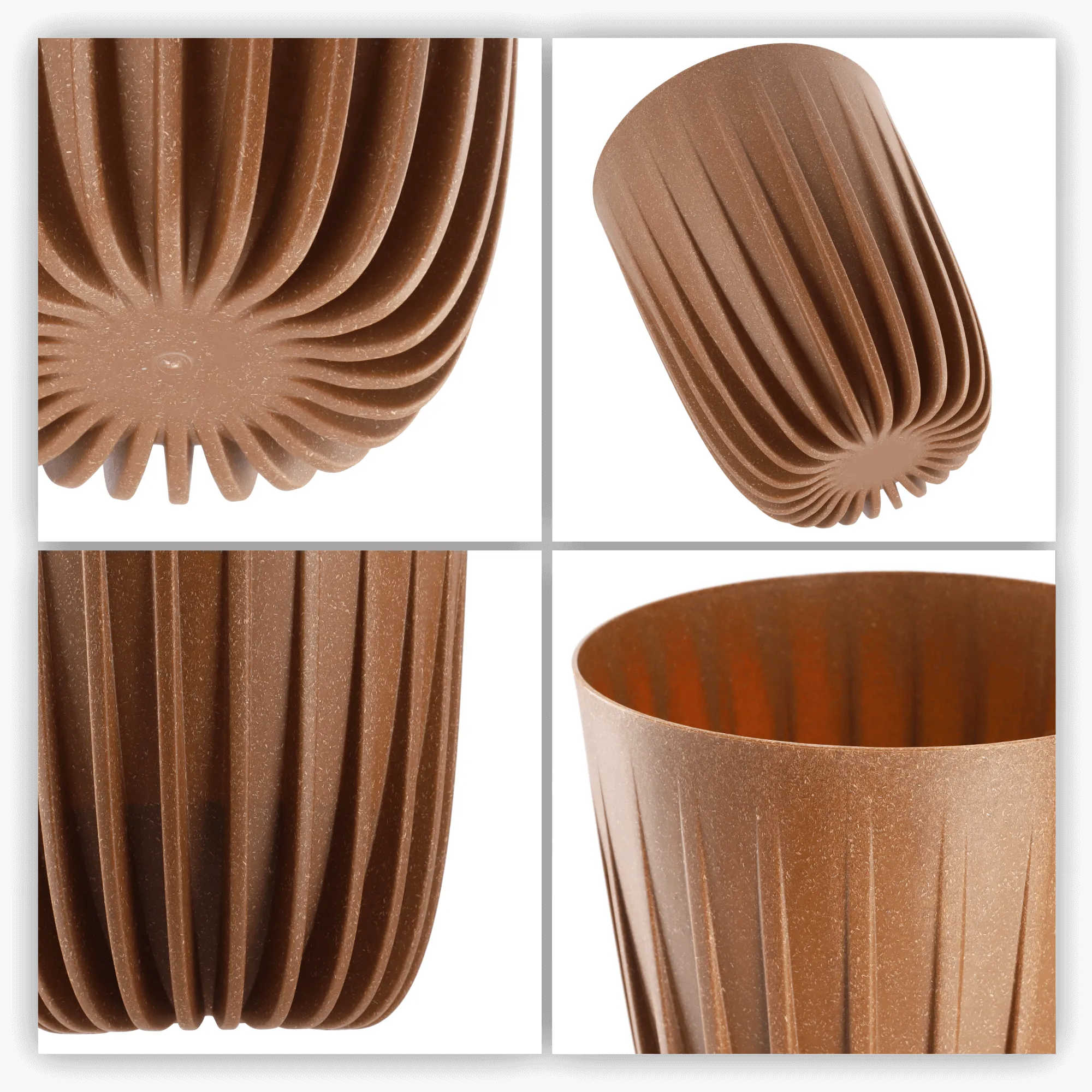 Costa ekologiškas vazonas su įdėklu 19 cm