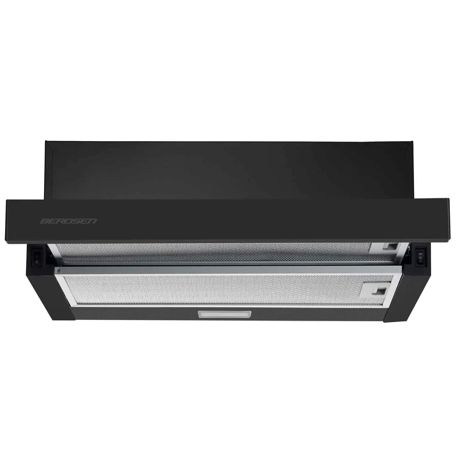 Teleskopinis virtuvės gartraukis 50 cm, juodas BT-234 - nuotrauka 1