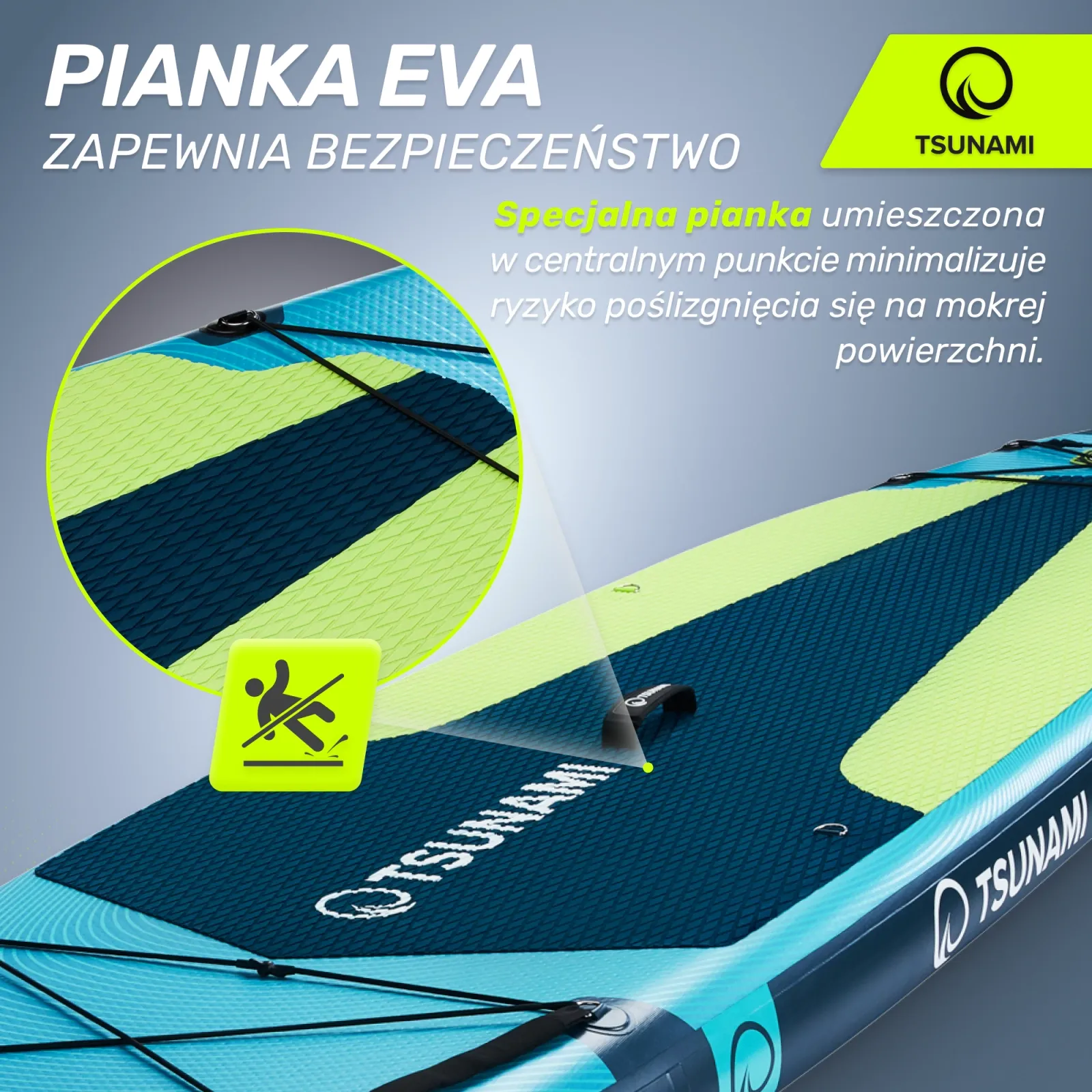 SUP PRO TSUNAMI irklentė 350 cm T14