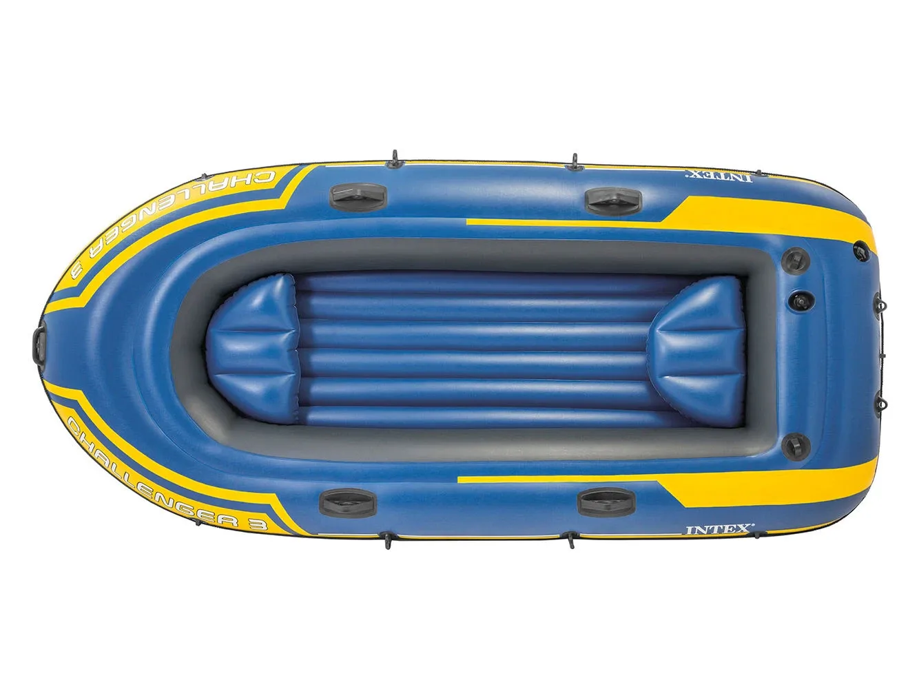 Pripučiama valtis „Challenger 3“ komplektas, 295 x 137 x 43 cm, INTEX 68370 - nuotrauka 1