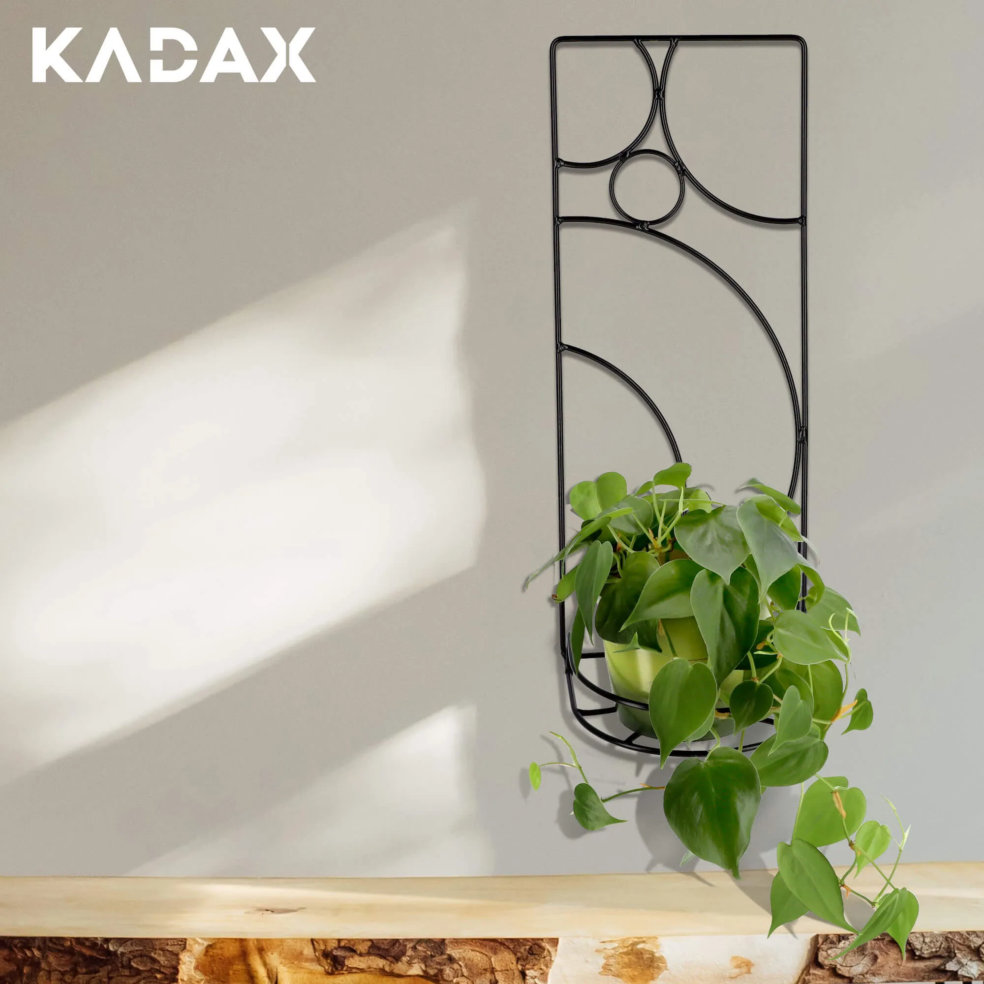 Metalinis gėlių stovas 50 x 20 cm