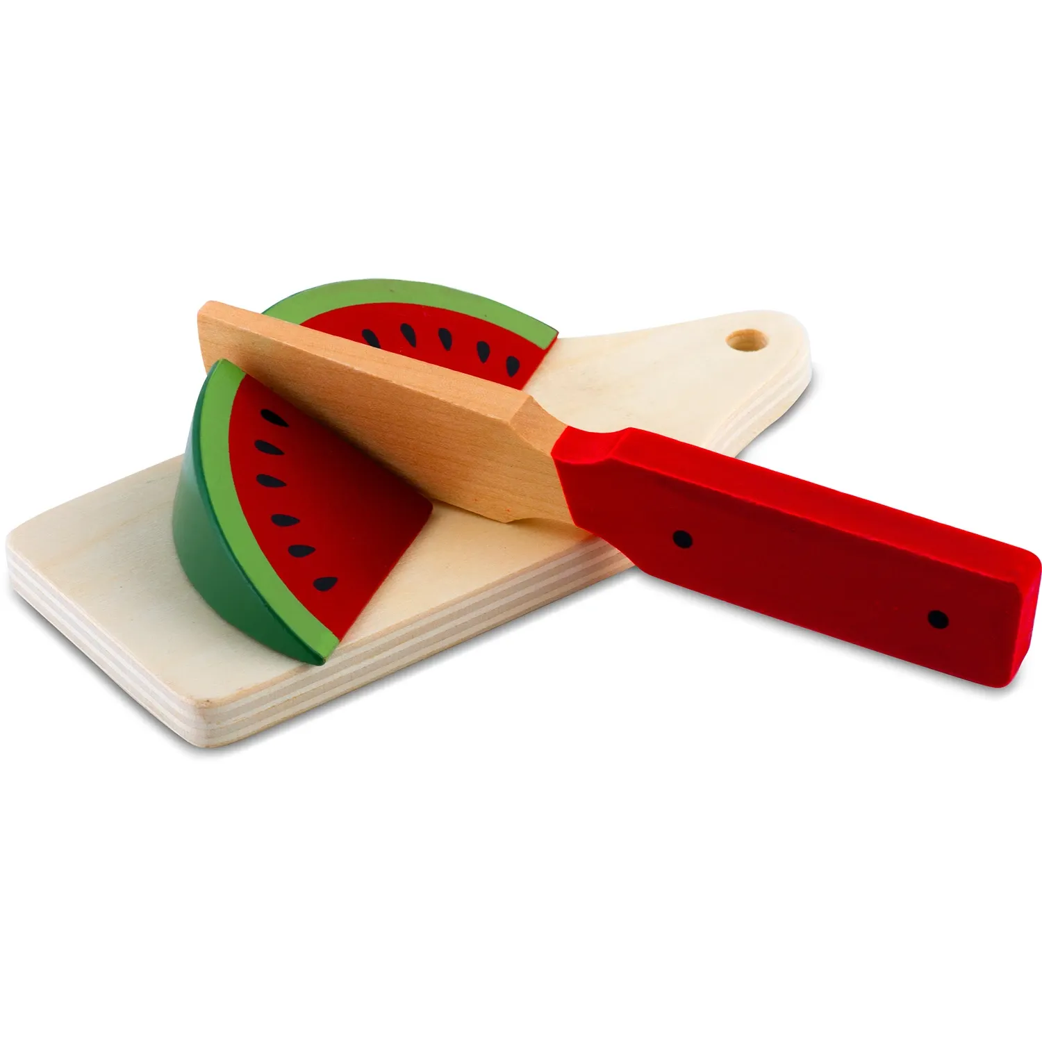 Medinis žaislų krepšelis su vaisiais pjaustymui, 9 vnt. RK-870 Ricokids - nuotrauka 1