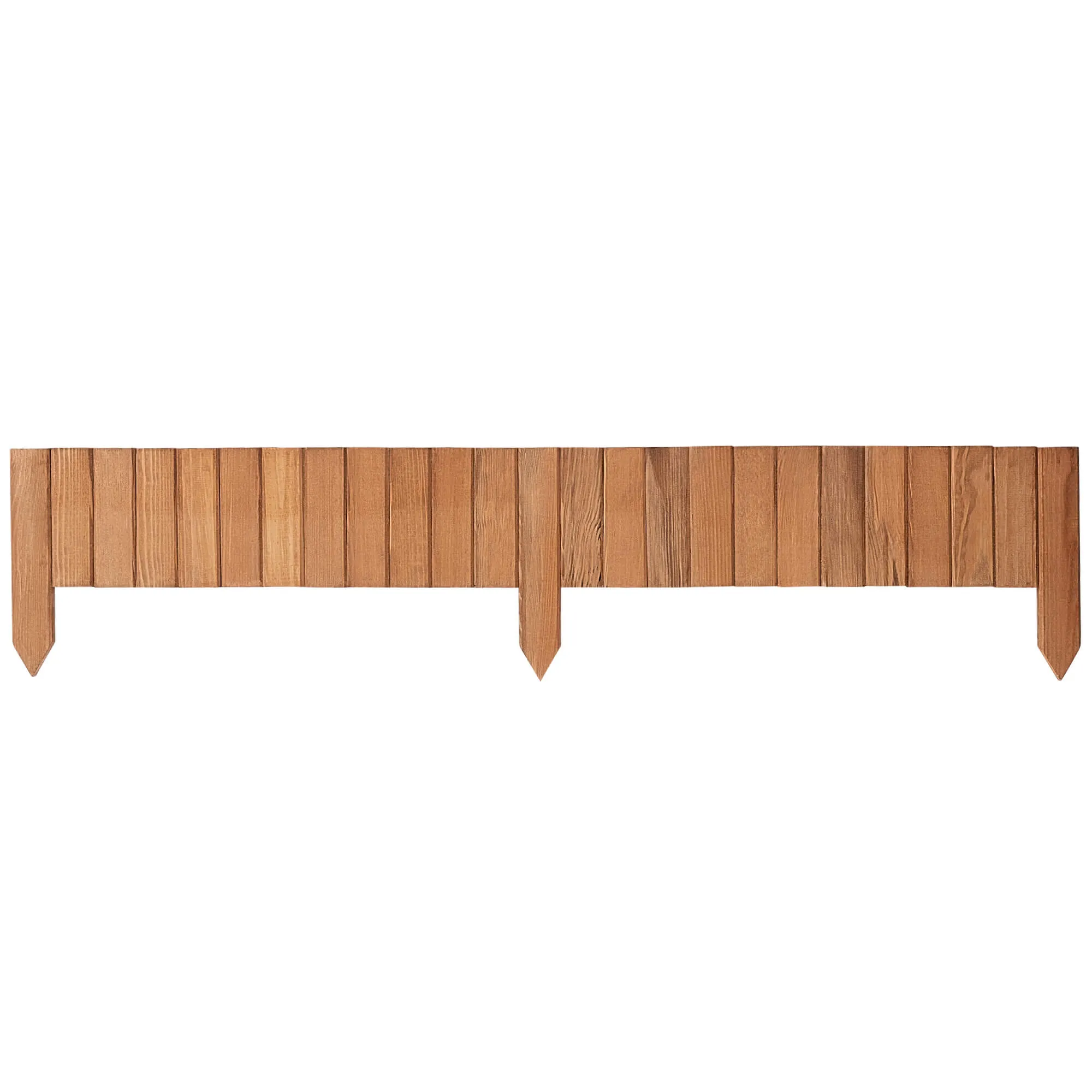 Medinė ritininė tvora Ansjo, apvadu, 115 x 15 cm, ąžuolas