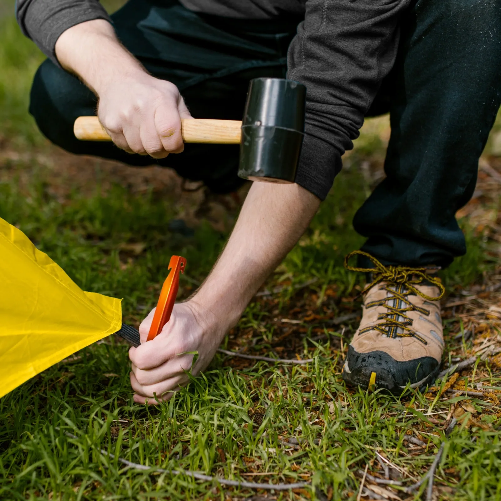 Aliumininiai palapinės kuoliukai