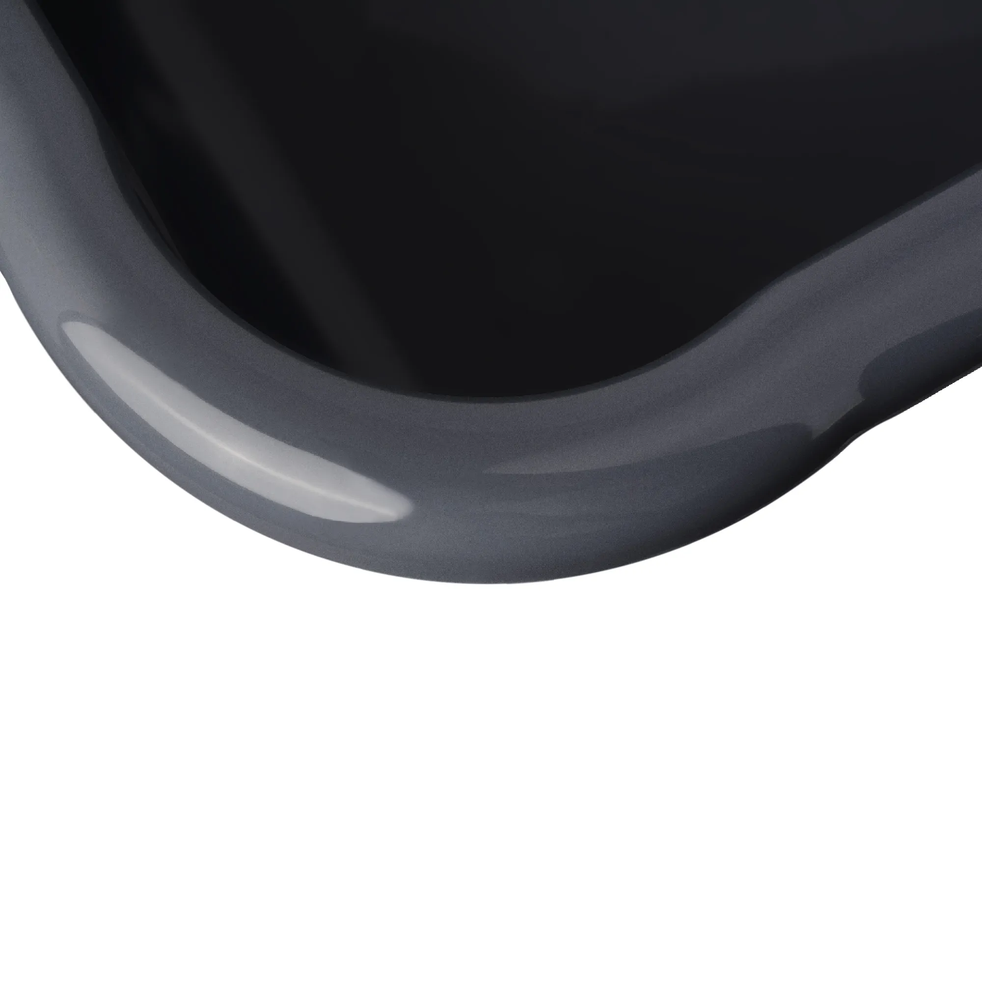 Kollo 12 l kvadratinis vonios dubuo, tamsiai pilkas