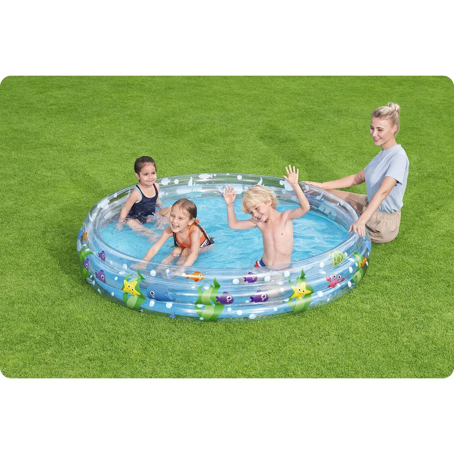 Pripučiamas baseinas 183 x 33 cm Bestway 51005 - nuotrauka 1