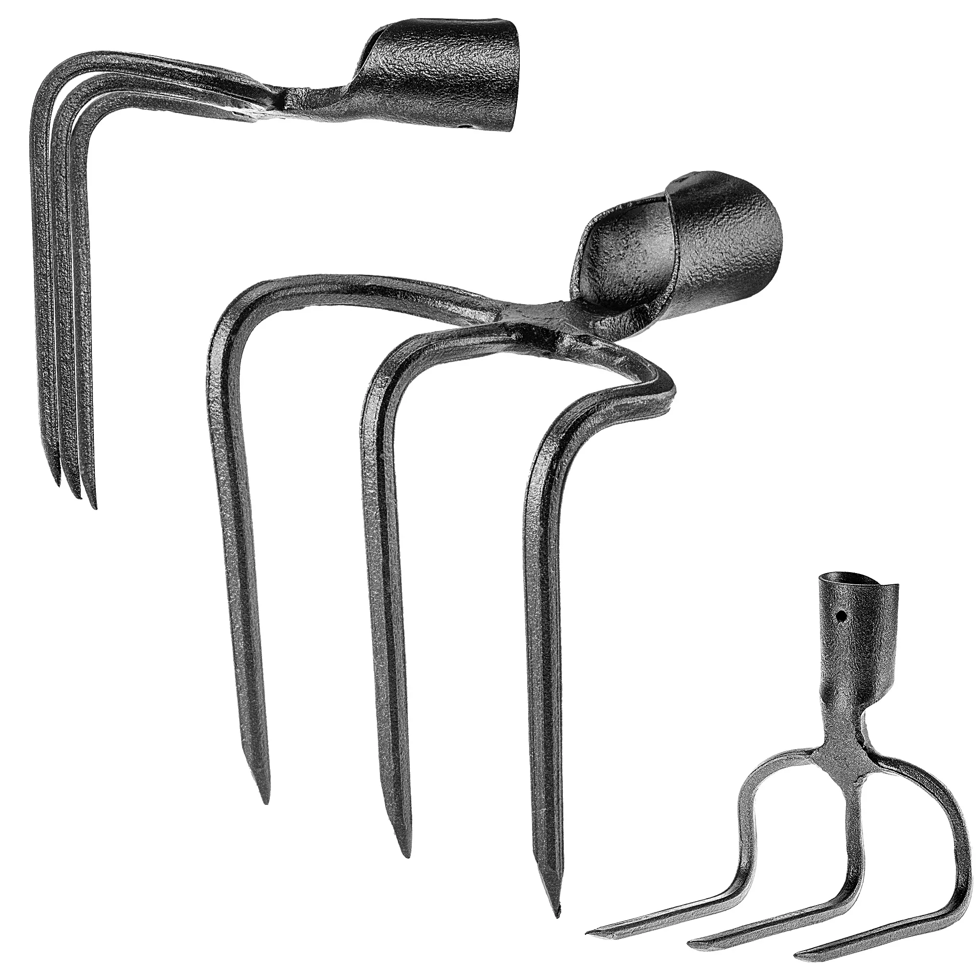 Morand 3 dantų kabliai be koto