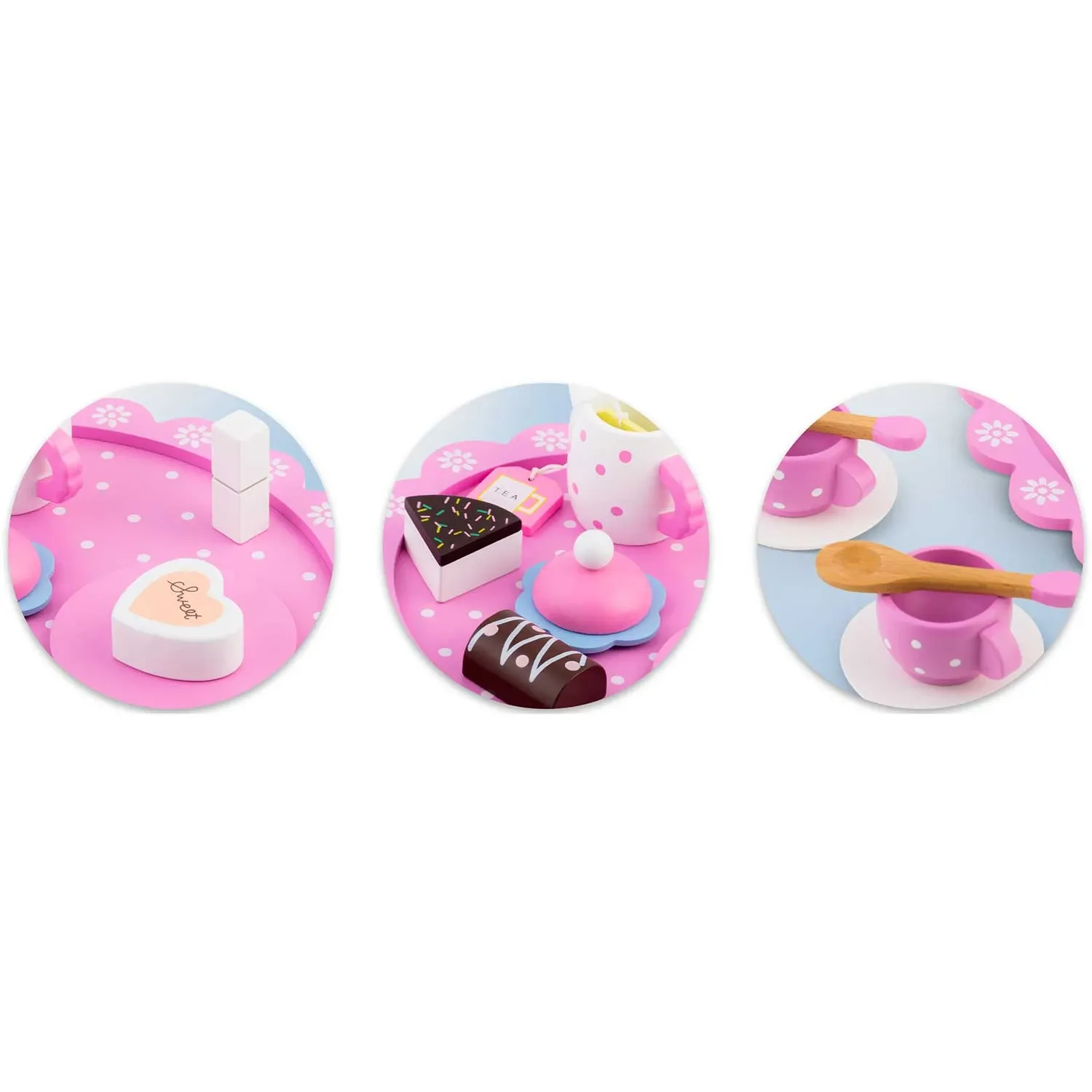 Medinis žaislinis arbatos rinkinys RK-869 Ricokids - nuotrauka 1