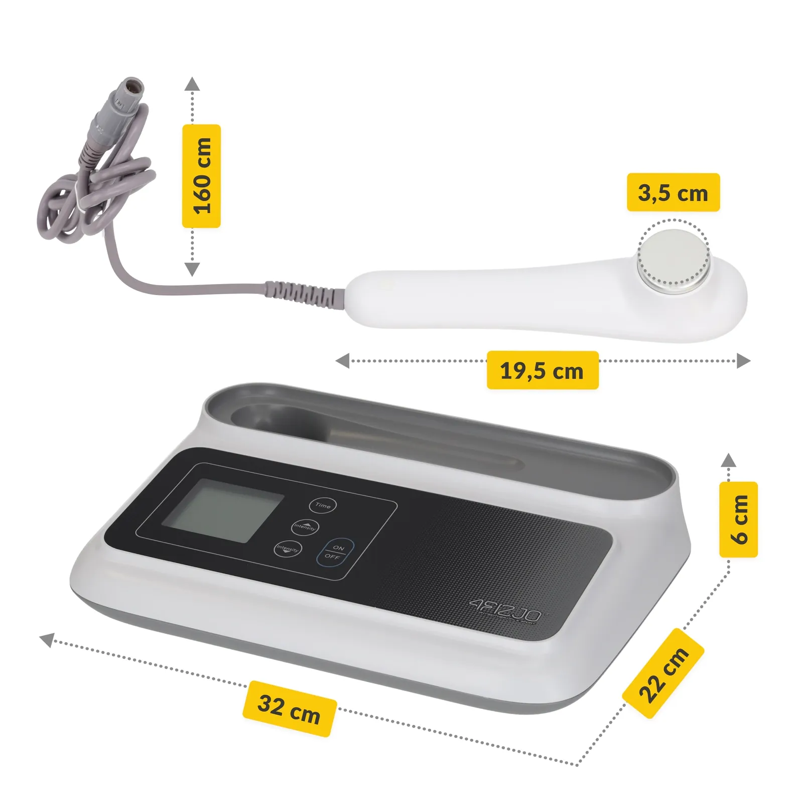 Nešiojamas ultragarso ir sonoterapijos prietaisas PRO+