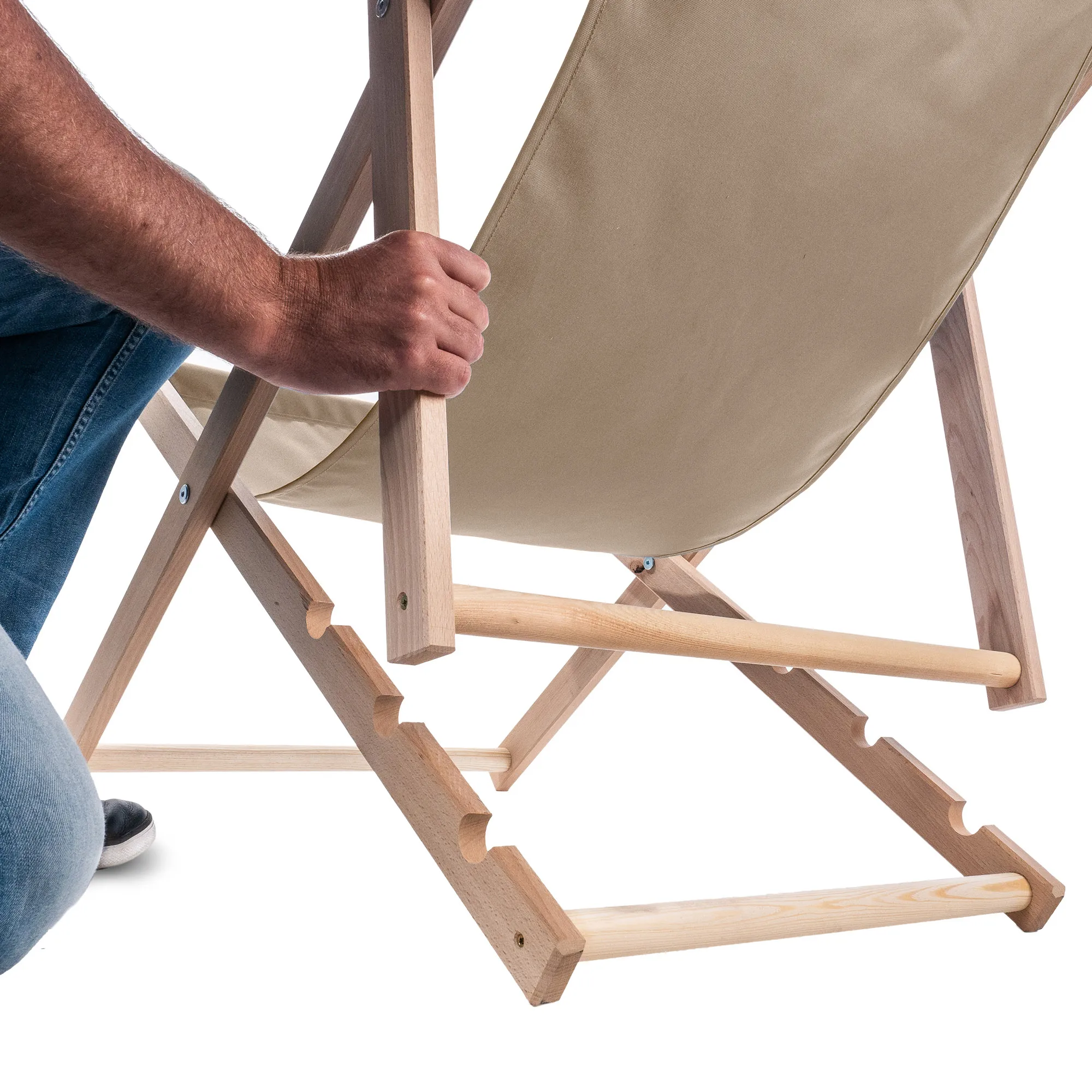 „Tulon“ kapučino stiliaus medinės gultų kėdės, 2 vnt.