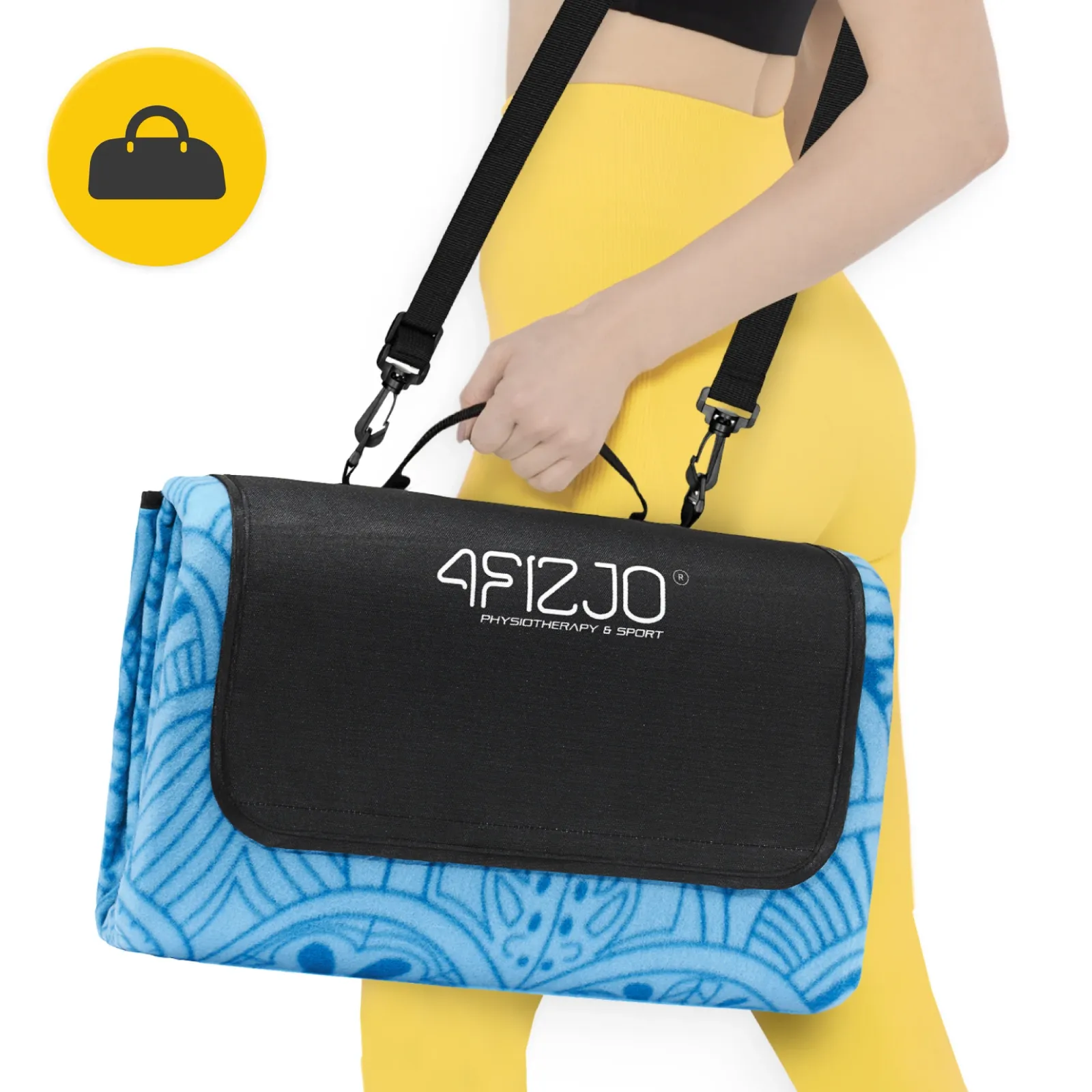 Izoliuota paplūdimio pikniko antklodė 200 x 200 cm