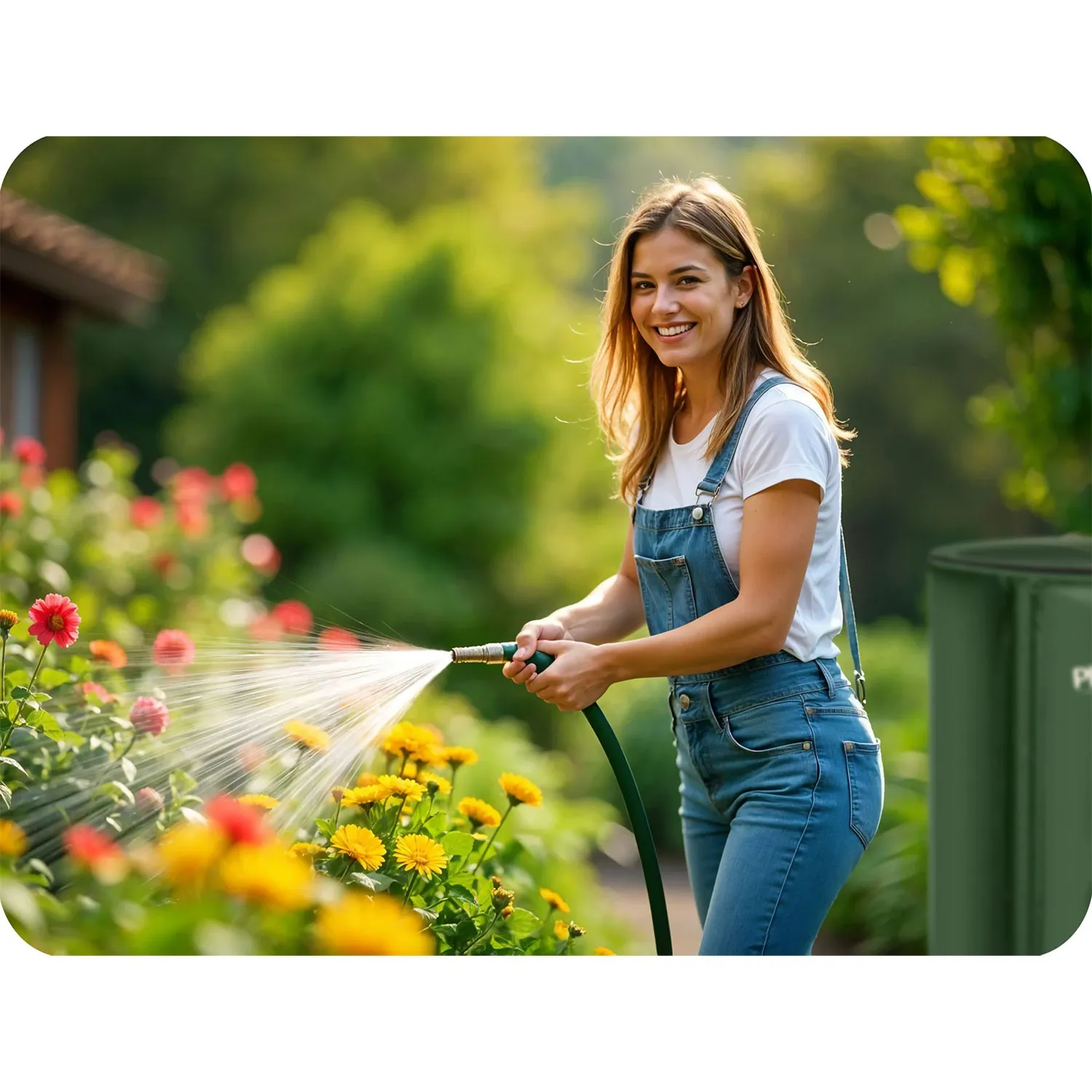 500 l lietaus vandens talpykla „Plonos PL-521“ - nuotrauka 1