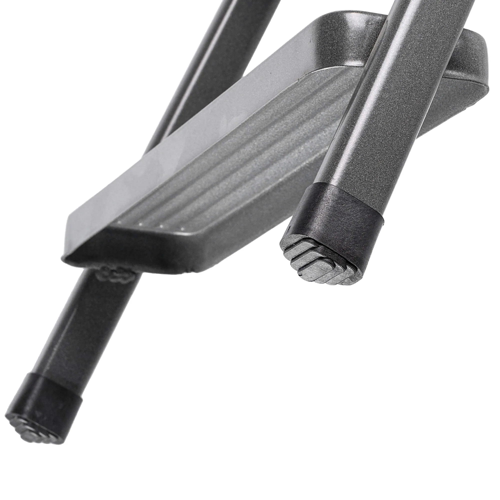 Plieninės kopėčios su platforma Ceriana 3 pakopų 125 kg