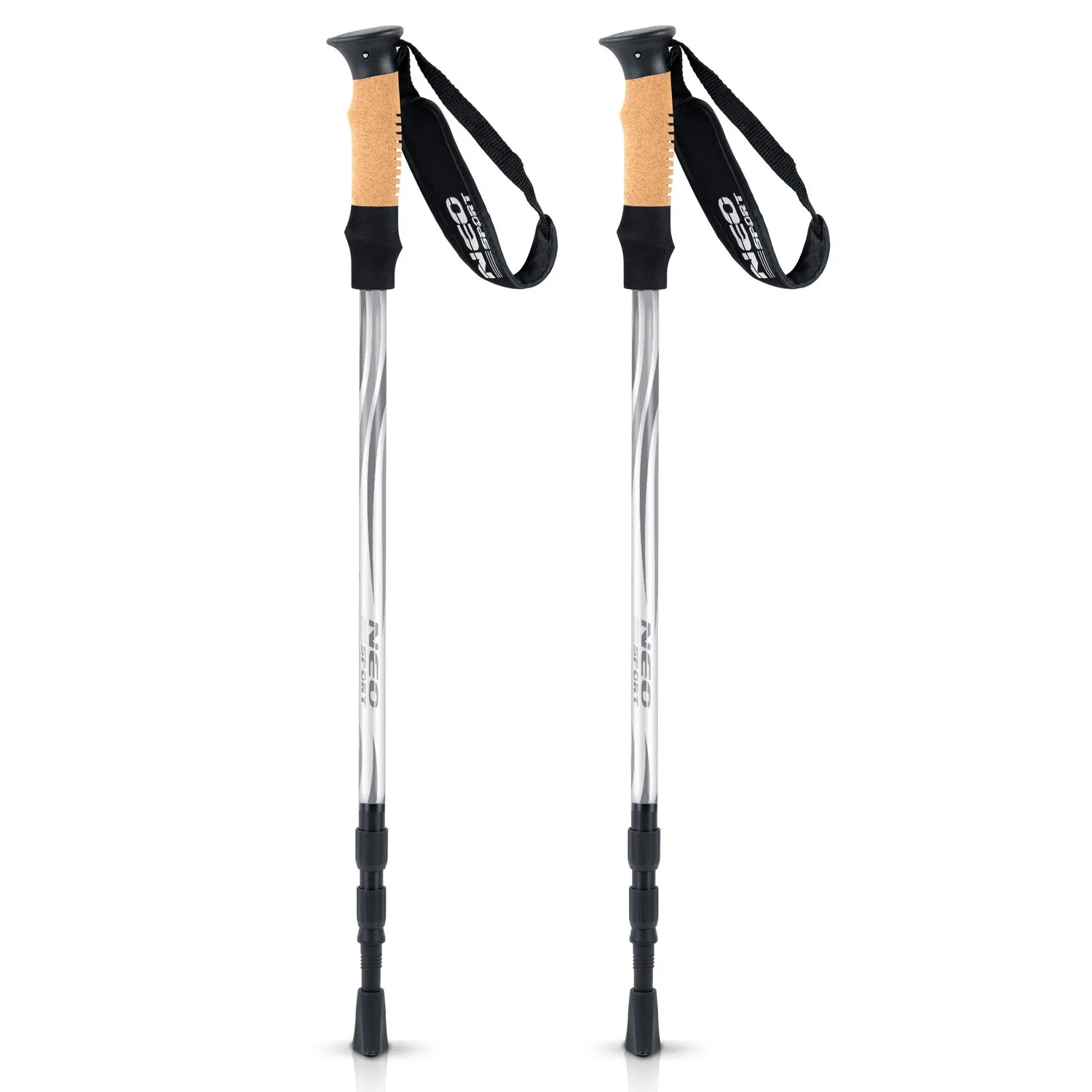 NS-380 Neo-Sport žygio lazdos - nuotrauka 1