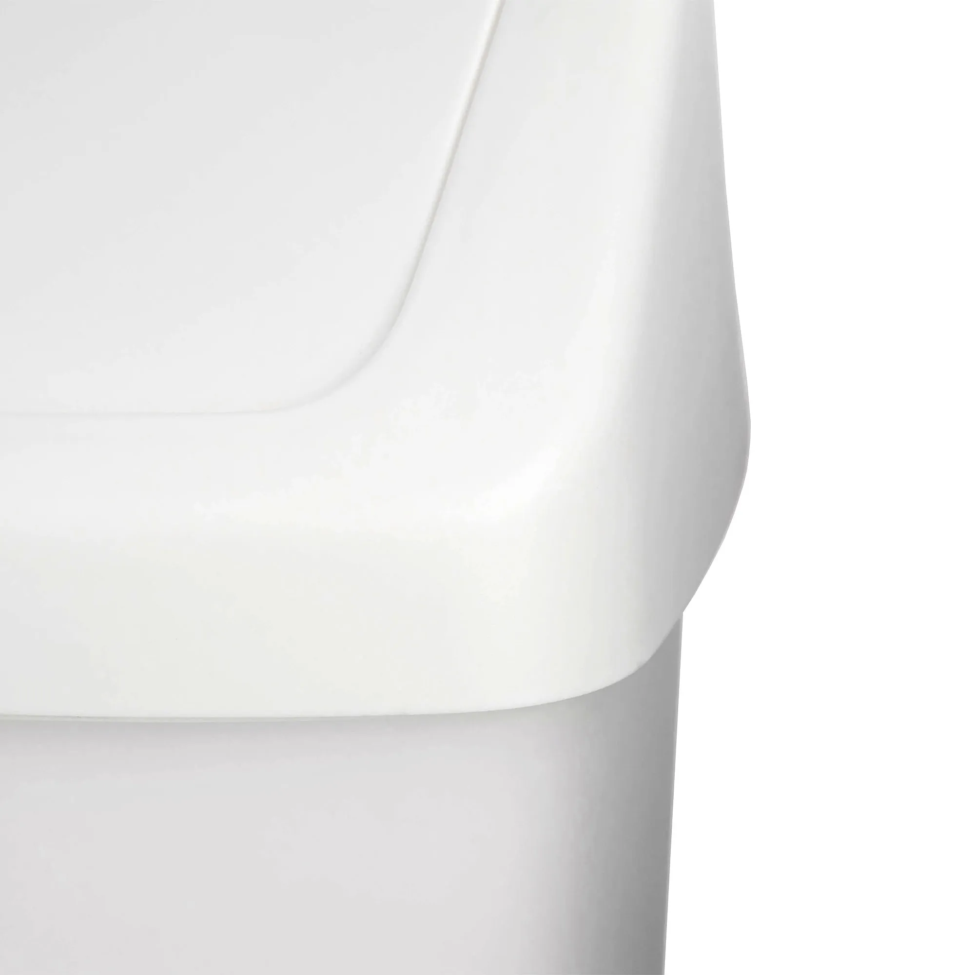 Curver šiukšliadėžė su atlenkiamu viršumi, balta, 10 l