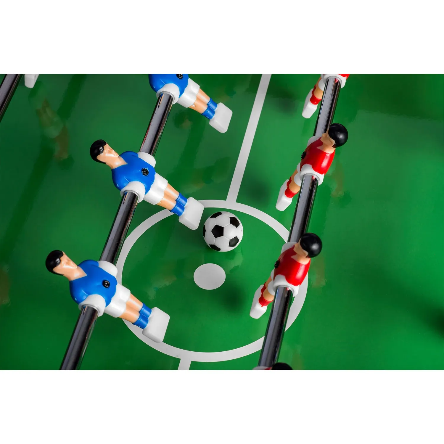 „Neosport“ stalo futbolo stalas, 118 x 61 x 79 cm, NS-804, tamsiai rudas - nuotrauka 1