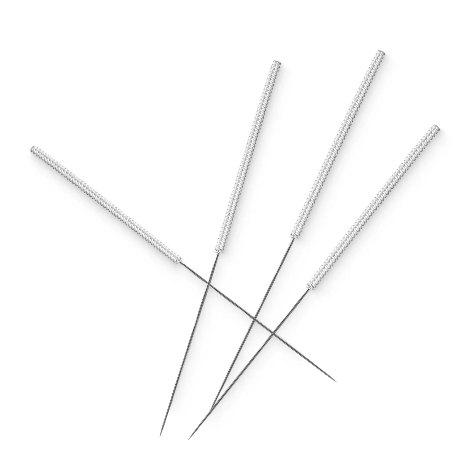 Akupunktūros adatos su kreiptuvu