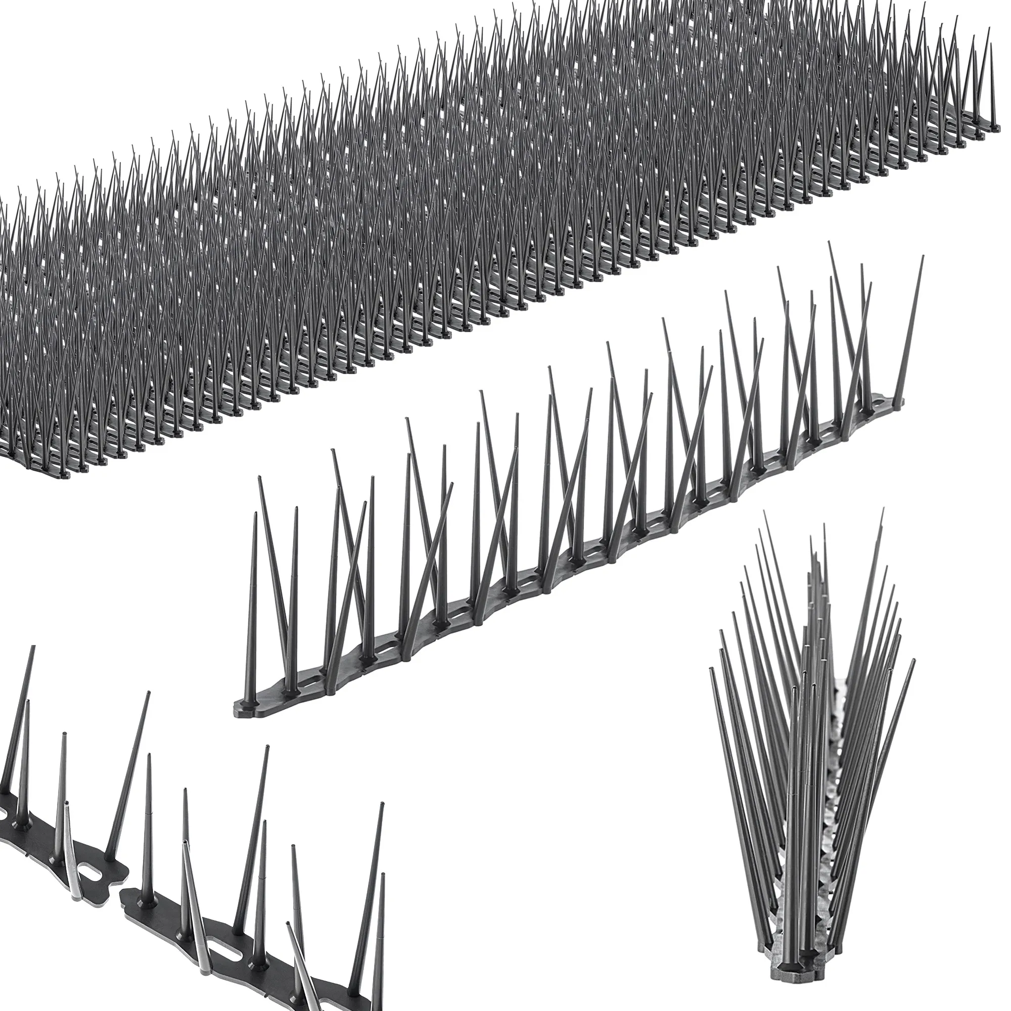 „Dierre“ paukščių atbaidymo spygliai, antracito spalvos, 50 vnt.