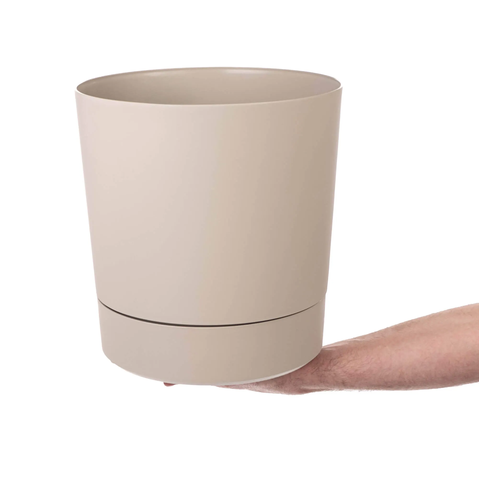 Verri vazonas su lėkštute