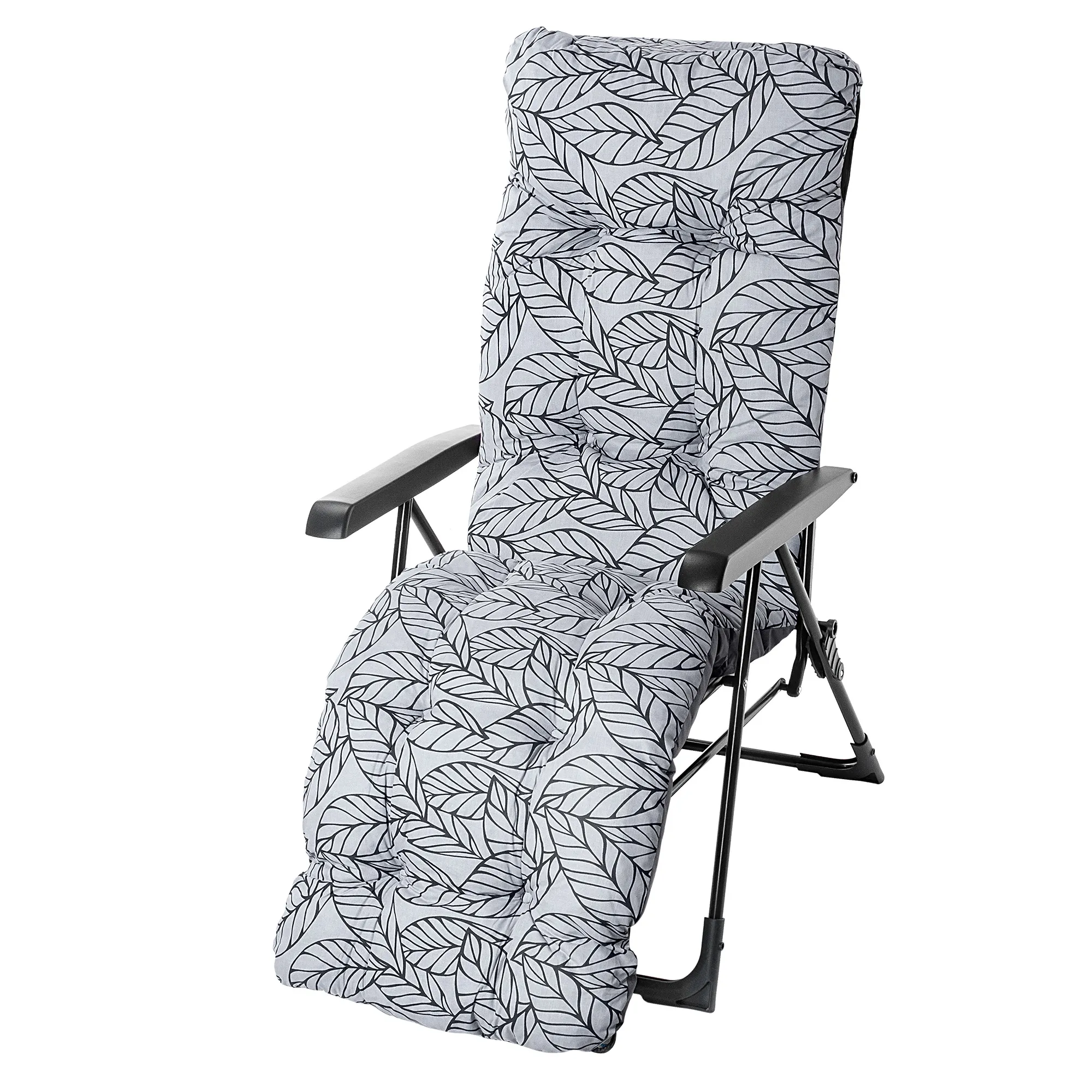 „Soller Plus“ sodo gultas 150 x 68 cm „Pilki lapai“