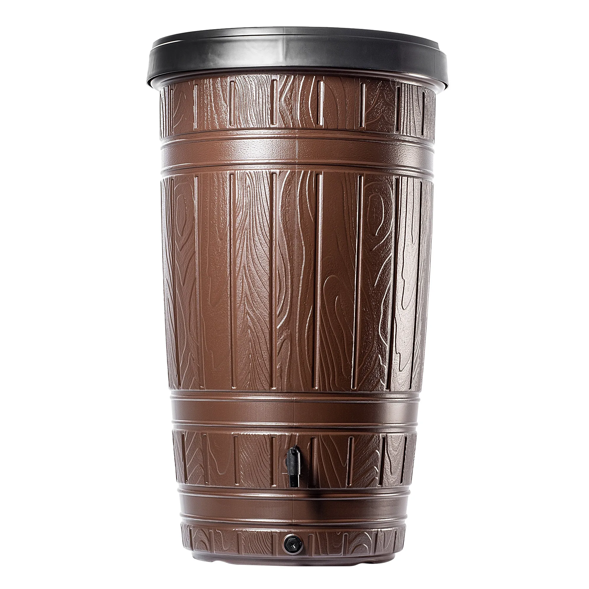 Onigo 265 l lietaus vandens bakas + prijungimo komplektas, rudas