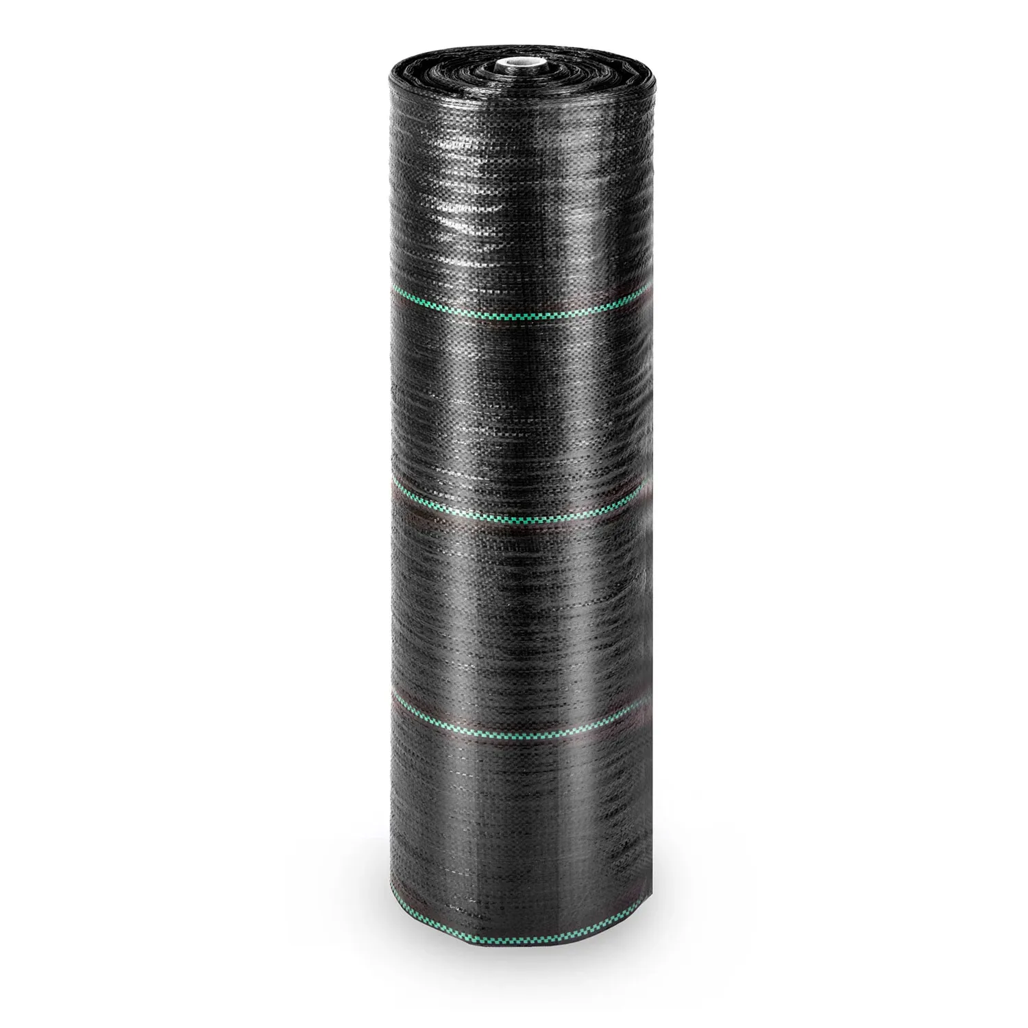 Sodo agrotekstilė 1,6 m x 50 m 70 g/m2 + 50 „Plonos“ kaiščių - juoda - nuotrauka 1