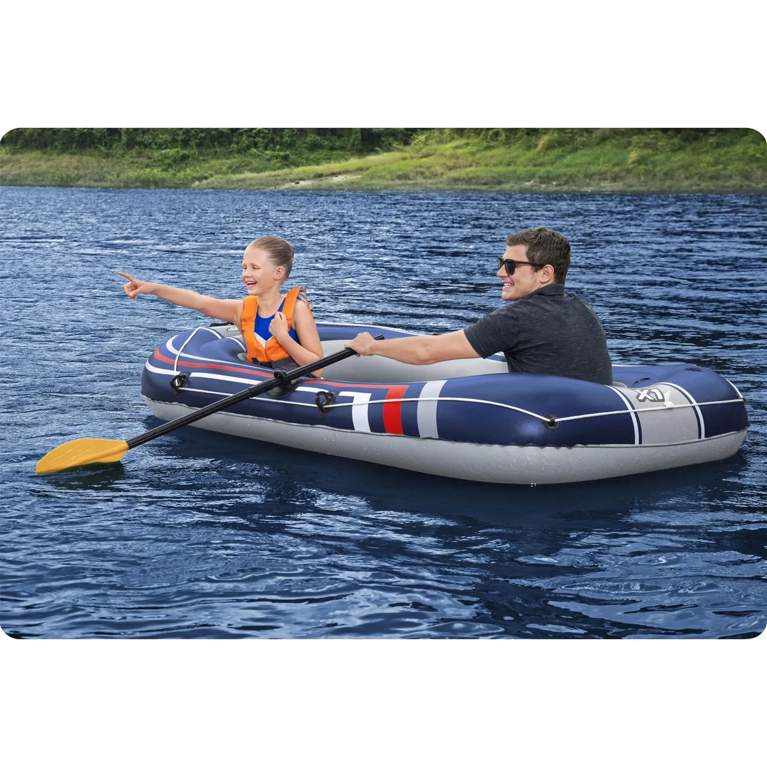 Pripučiama valtis Hydro-Force Treck X1 Bestway 61083 - nuotrauka 1