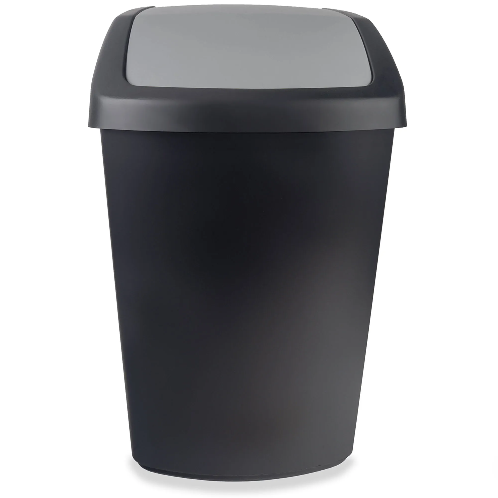 Curver šiukšliadėžė su atlenkiamu viršumi, juoda, 10 l