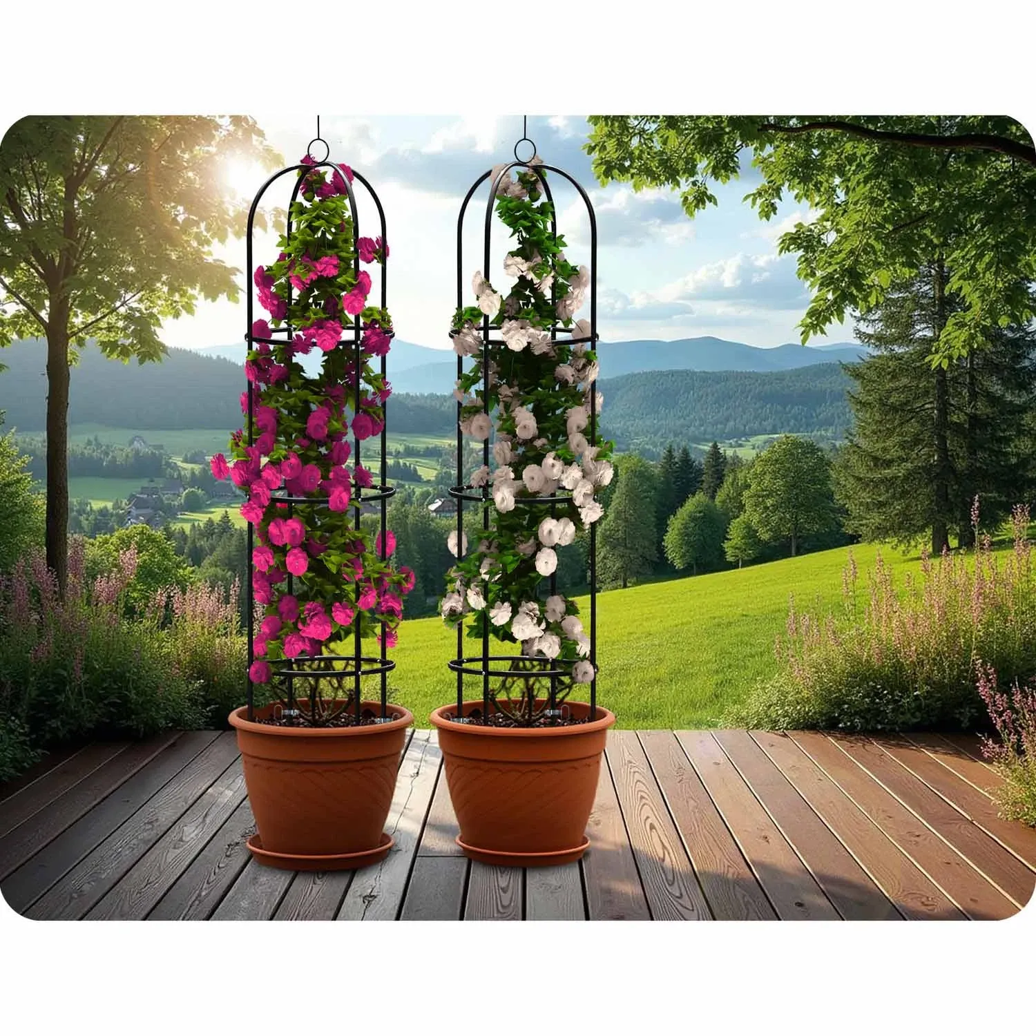 Sodo pavėsinės kolona 200 cm Plonos PL-992 - nuotrauka 1