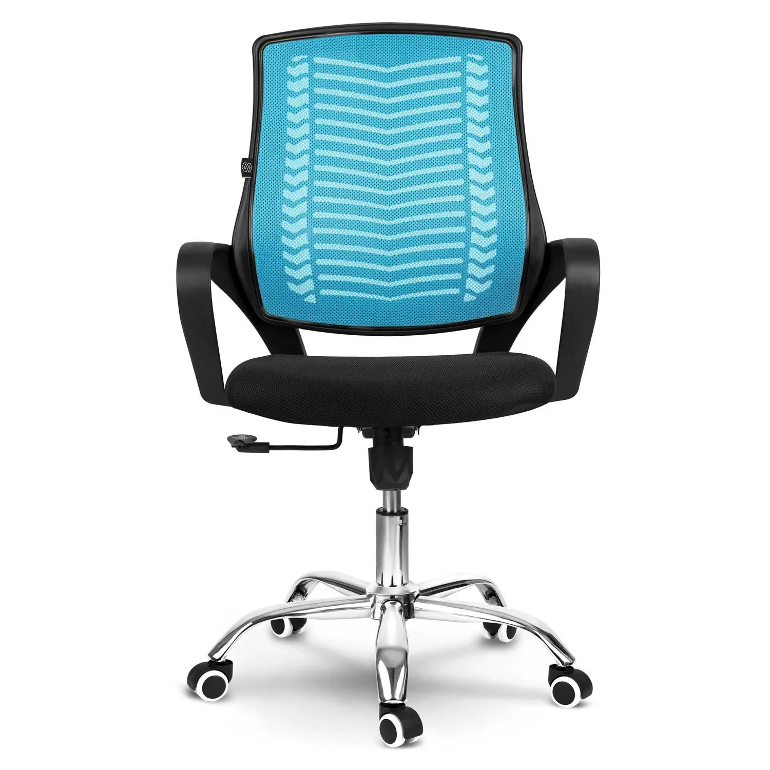 Sofotel Denar mikro tinklelio biuro kėdė, mėlyna - nuotrauka 1