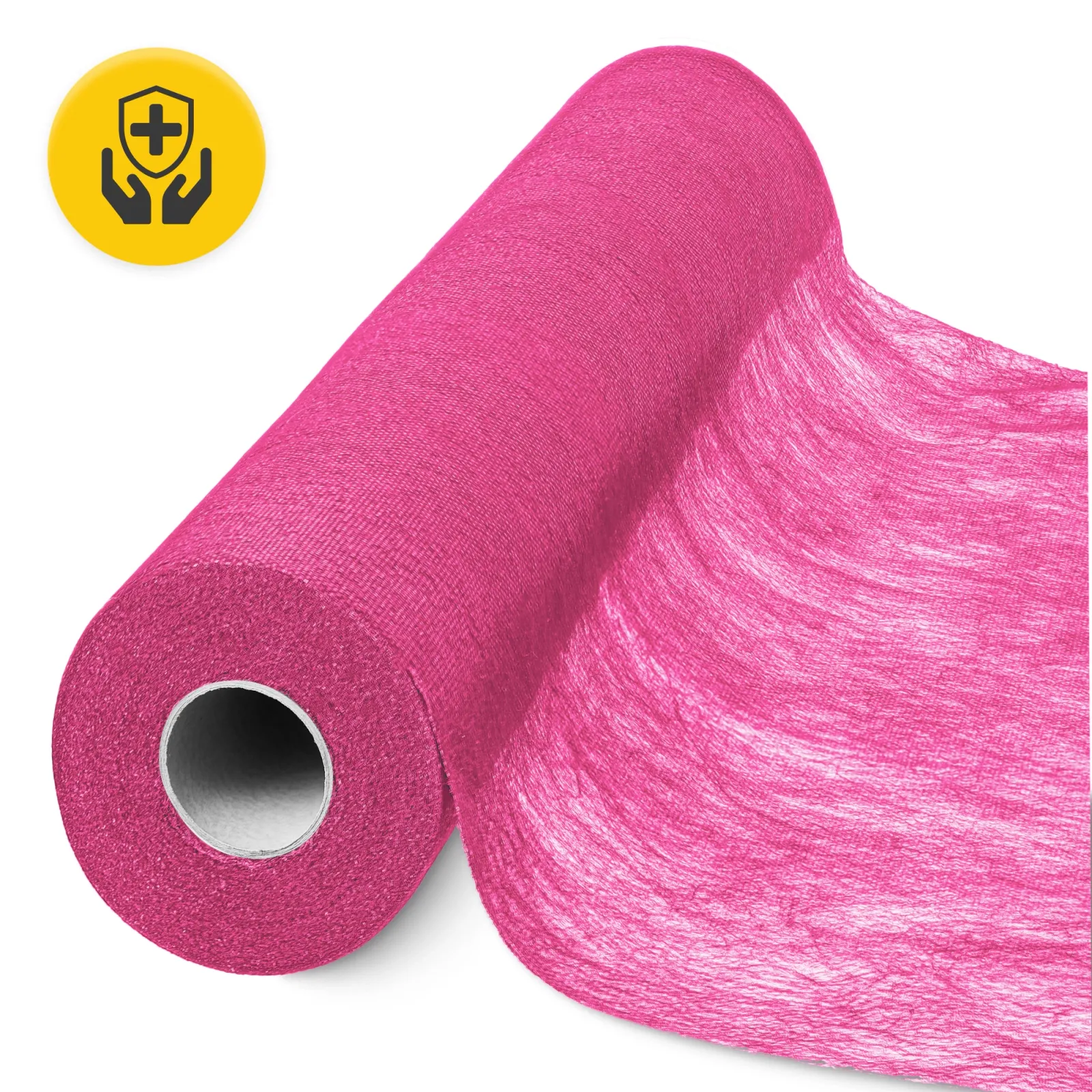 Medicininis įklotas ritinėlyje MED 60 cm x 50 m rožinis
