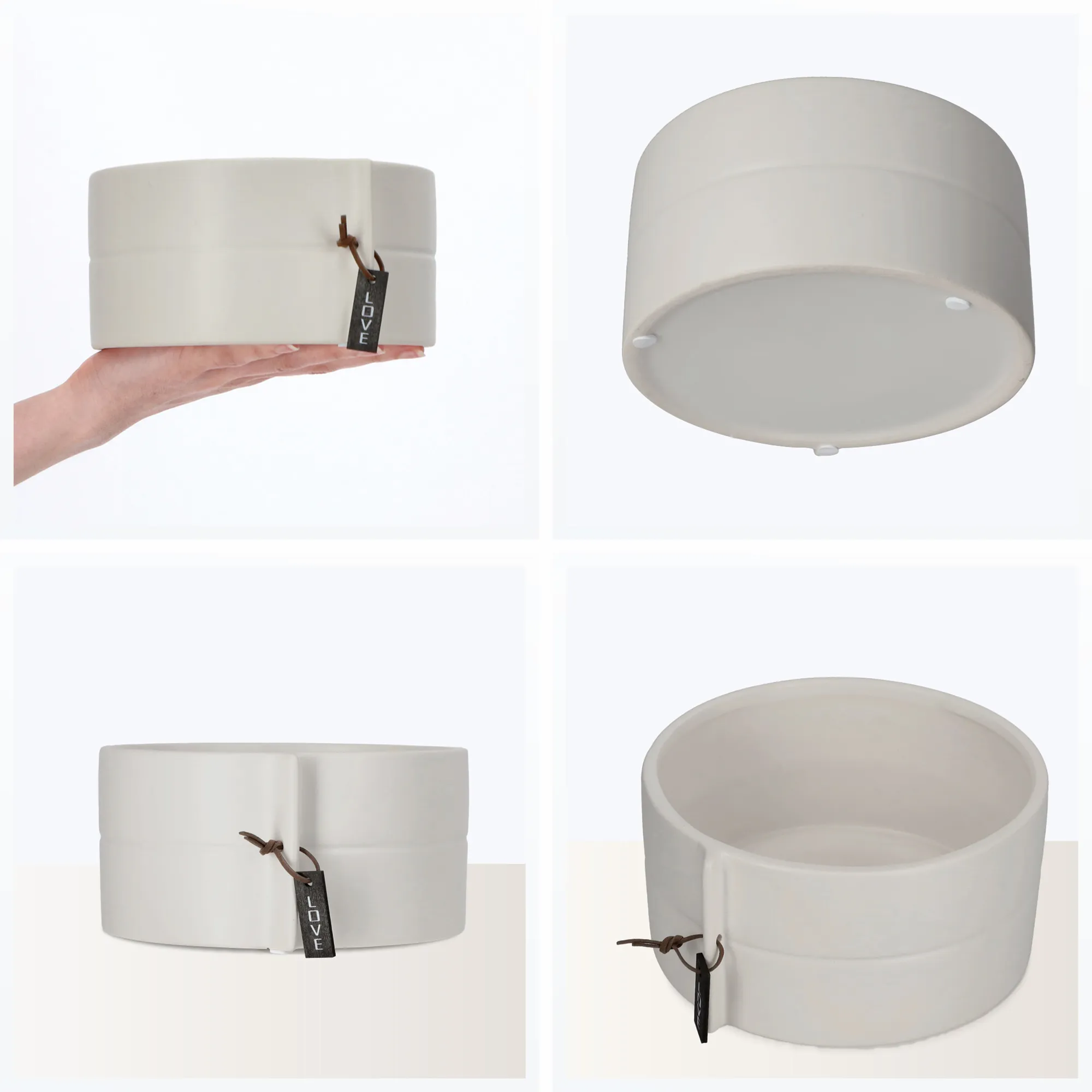 Keramikinis dangtelis 18 x 9 cm