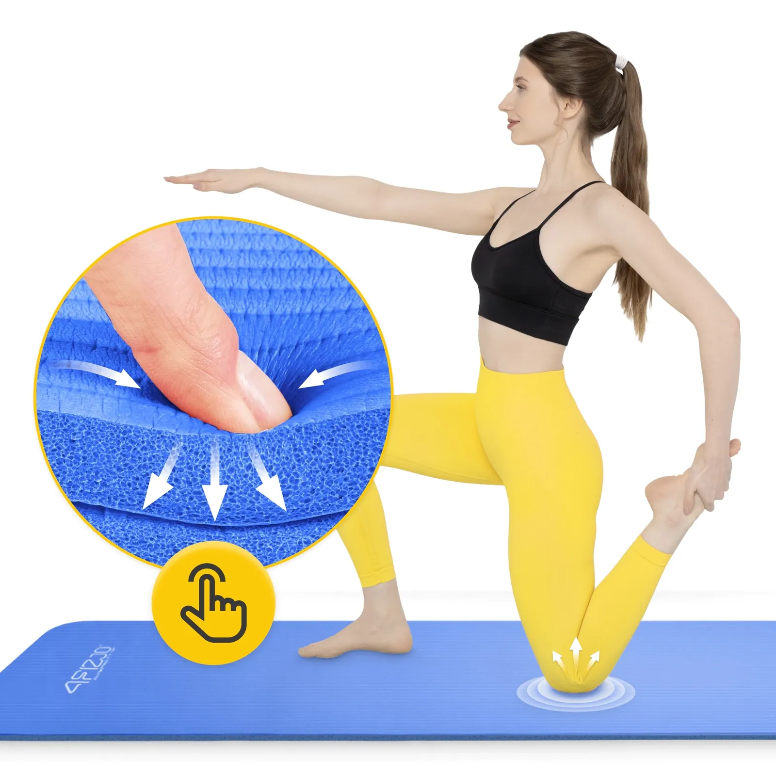 NBR jogos ir fitneso kilimėlis