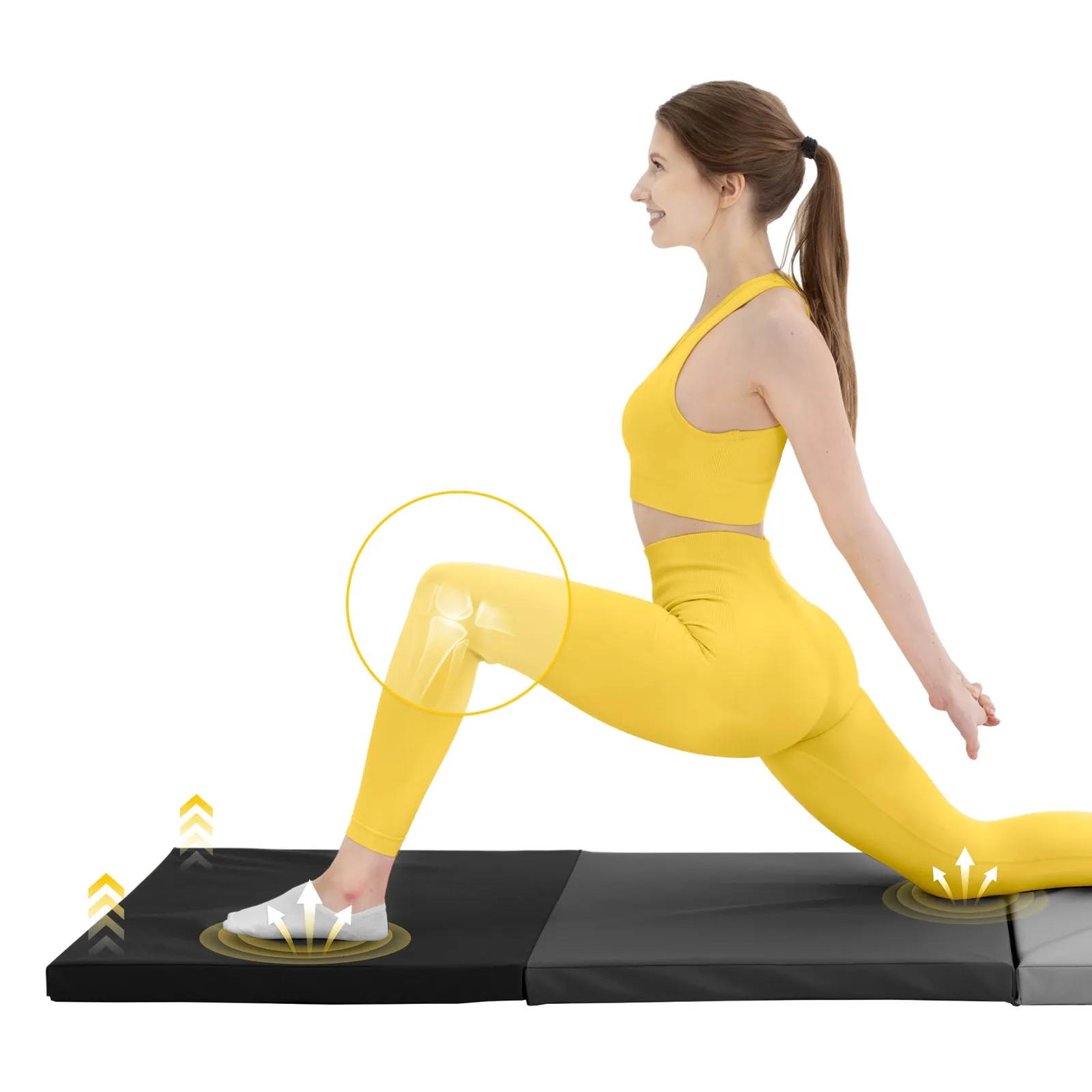 Sulankstomas gimnastikos kilimėlis