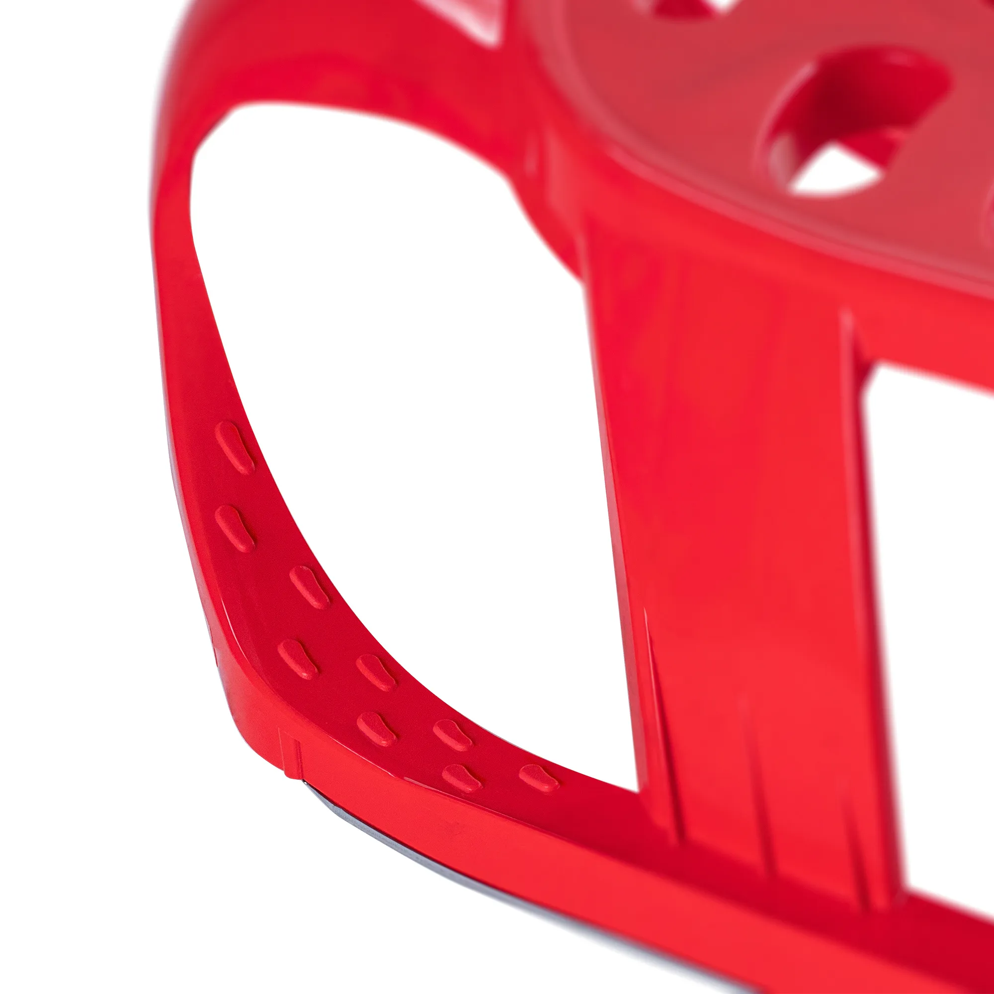 Piera plastikinės rogės vaikams, raudonos