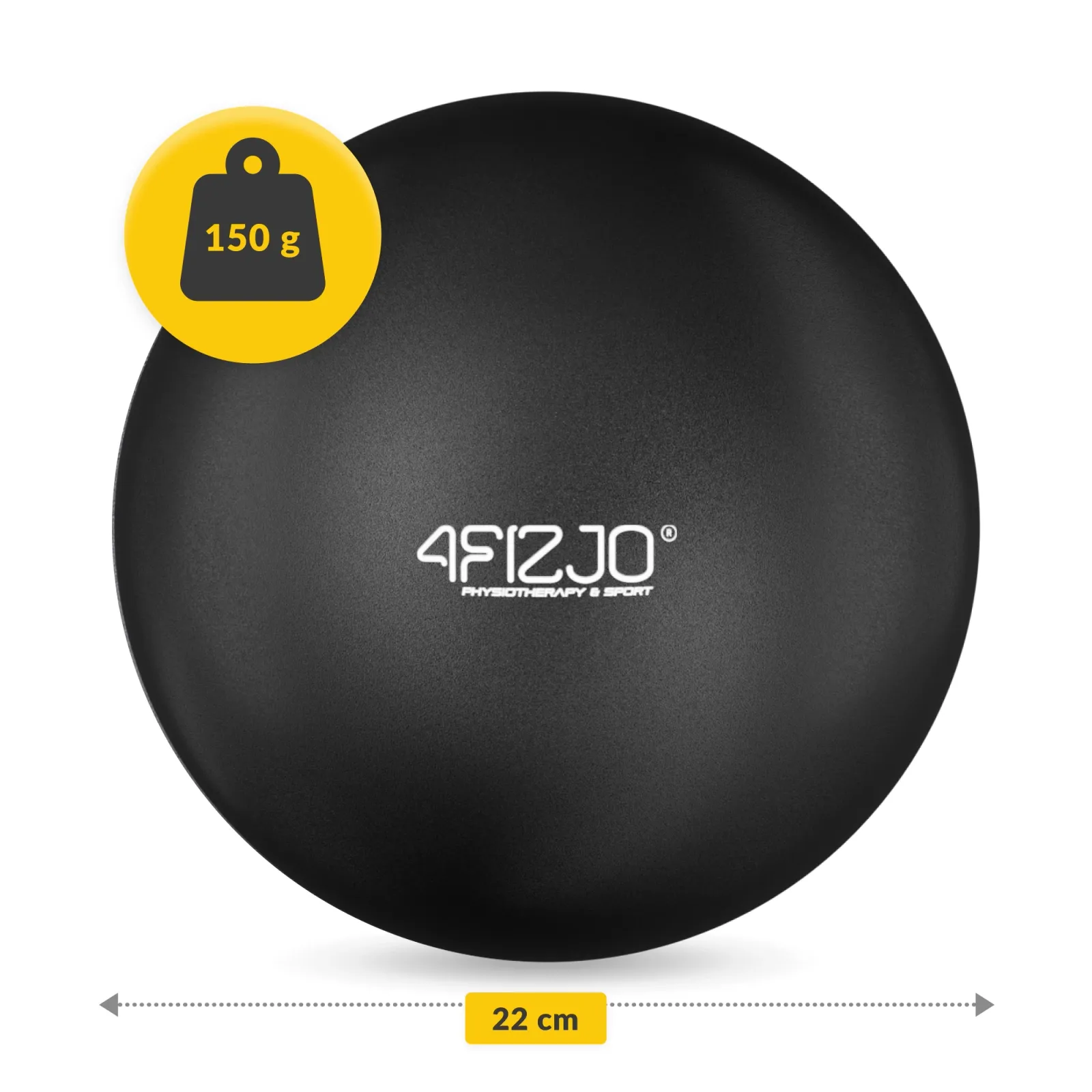 Pilateso ir reabilitacijos kamuolys 22 cm