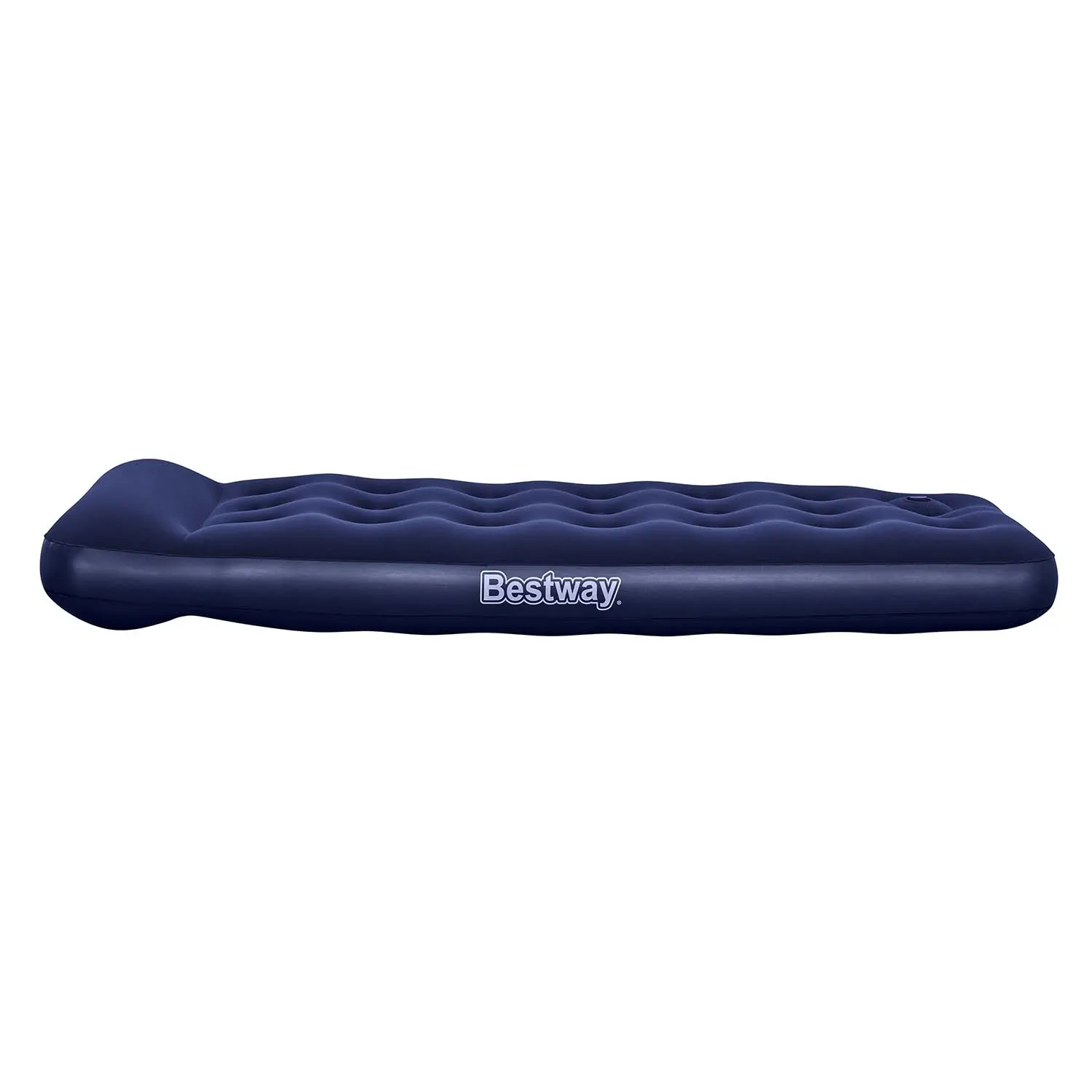 Pripučiamas čiužinys 185x76x22 cm su įmontuota kojine pompa Bestway 67223 - nuotrauka 1