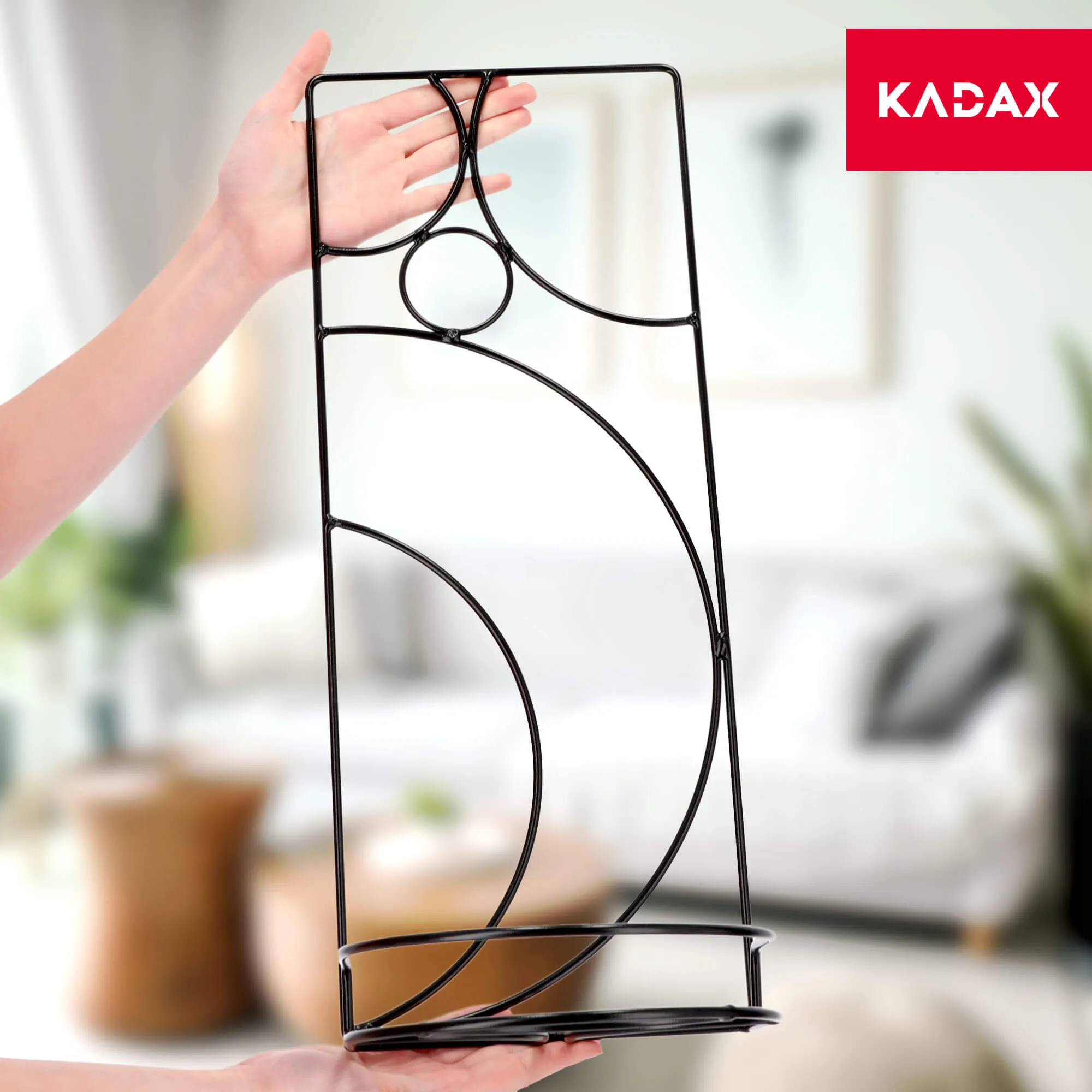 Metalinis gėlių stovas 50 x 20 cm