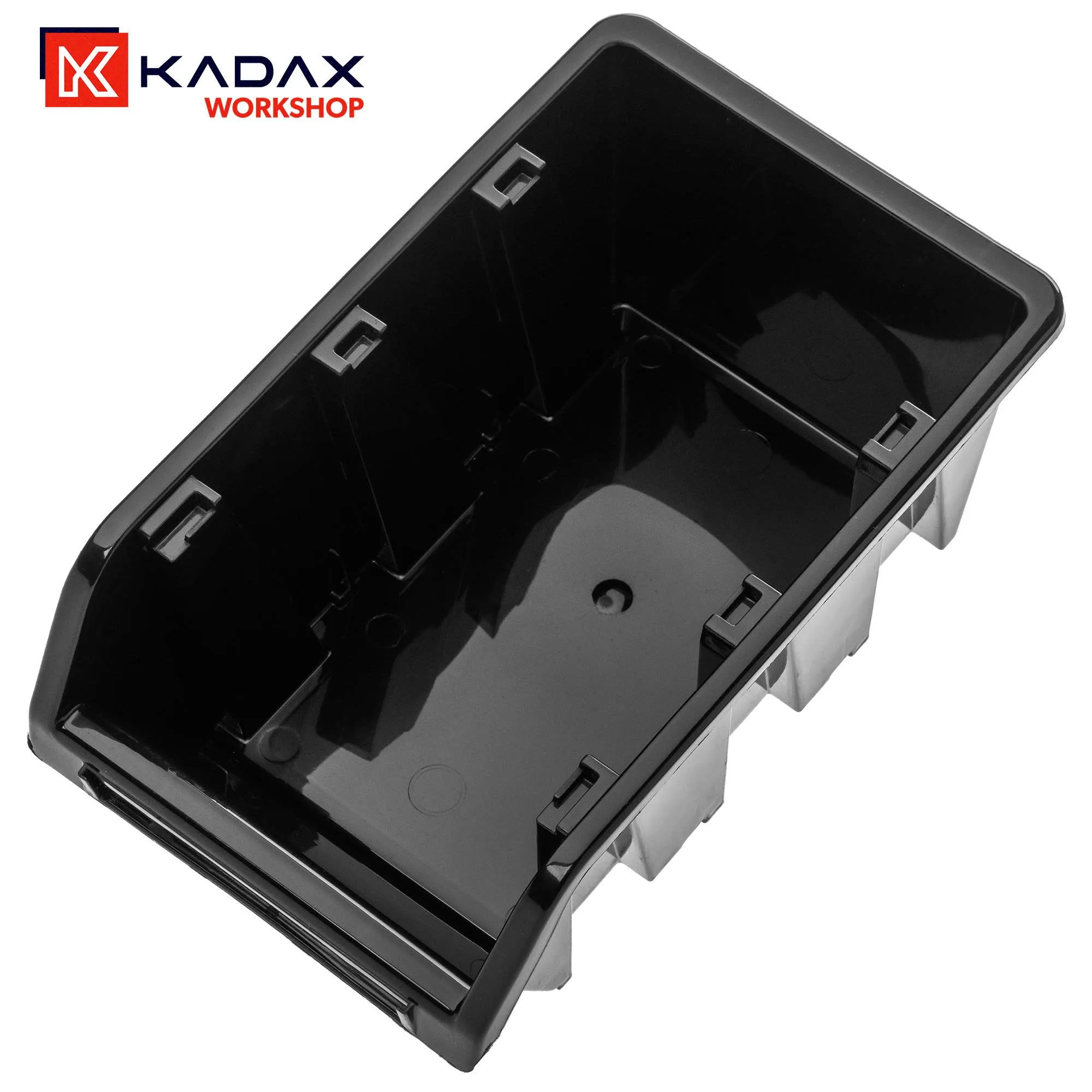 Viken dirbtuvių padėklas 20×12 cm, juodas