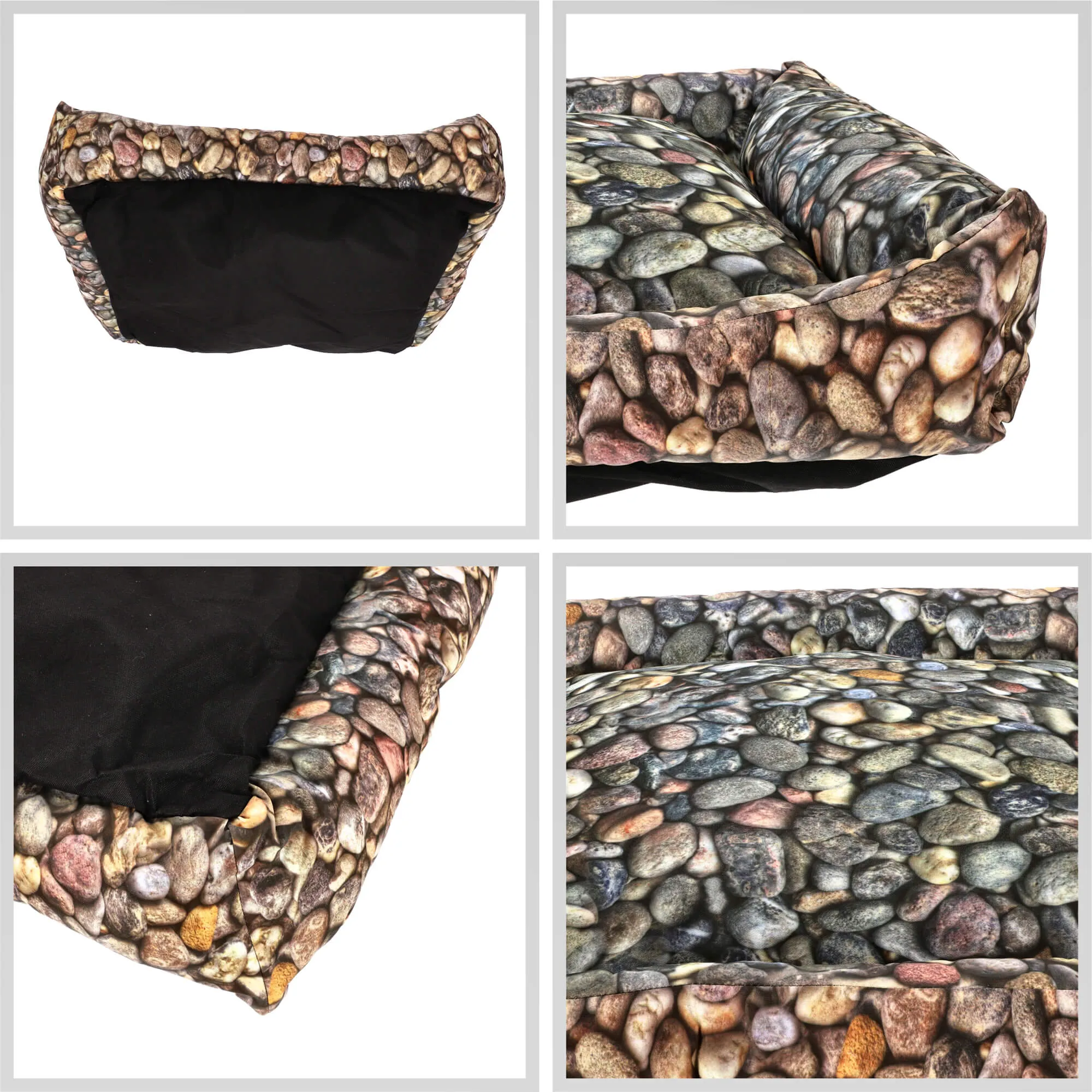 Augintinio guolis 80 x 70 cm, akmenukai