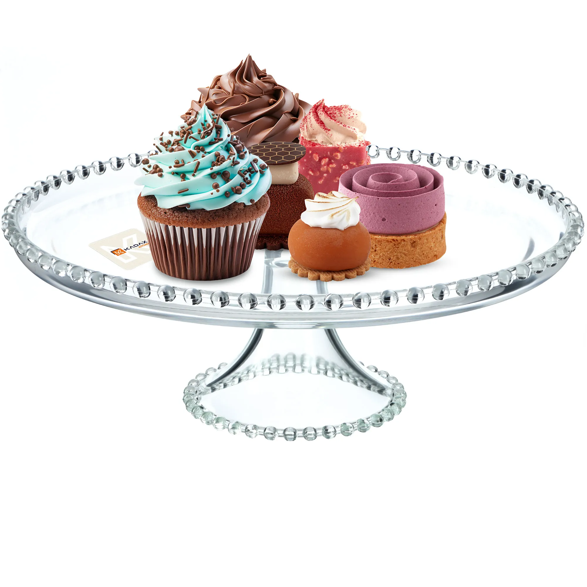 Assa torto stovas su dekoratyviniais rutuliukais 32 cm