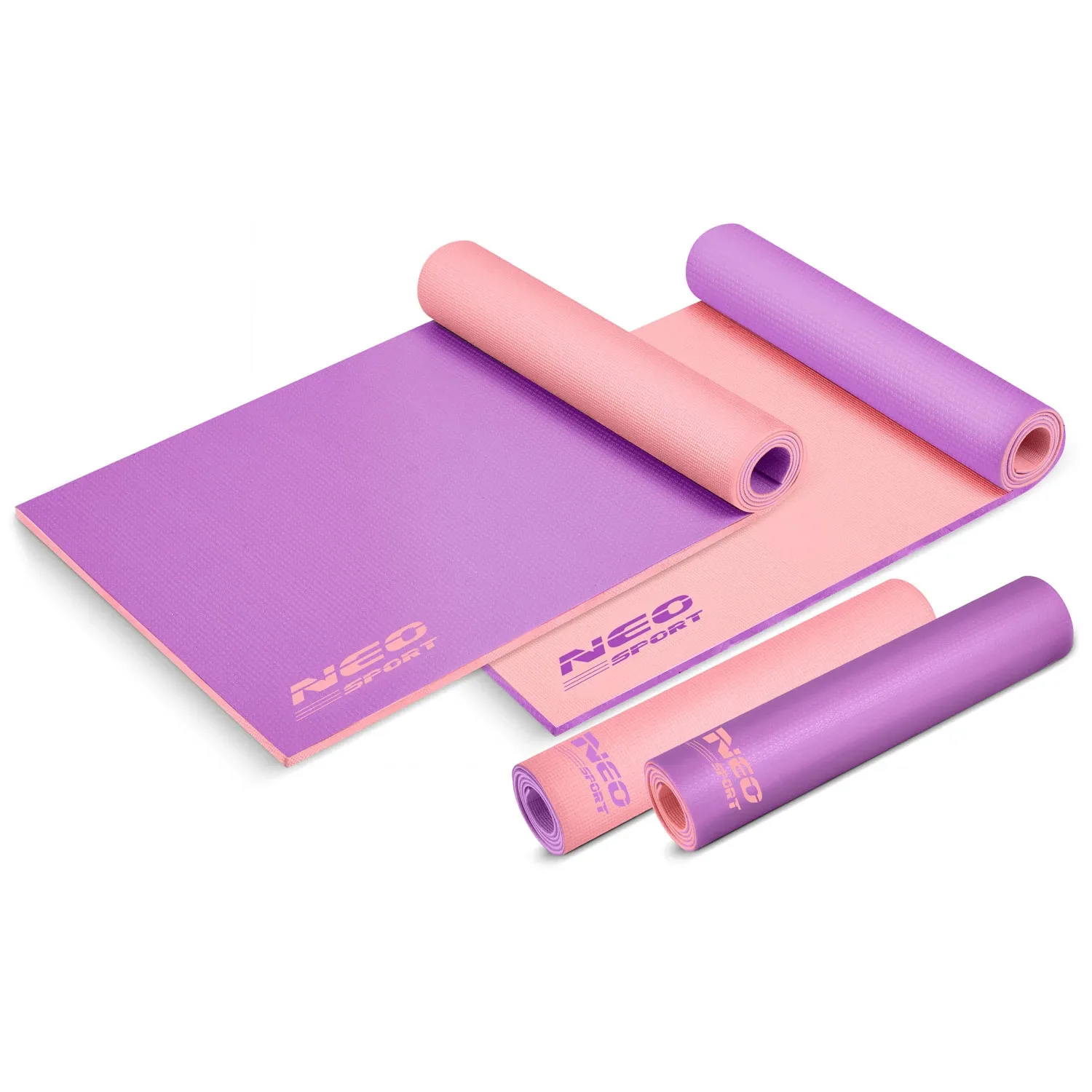 Mankštos kilimėlis 173 x 61 x 0,6 cm Neo-Sport - 19203 violetinė-rožinė - nuotrauka 1