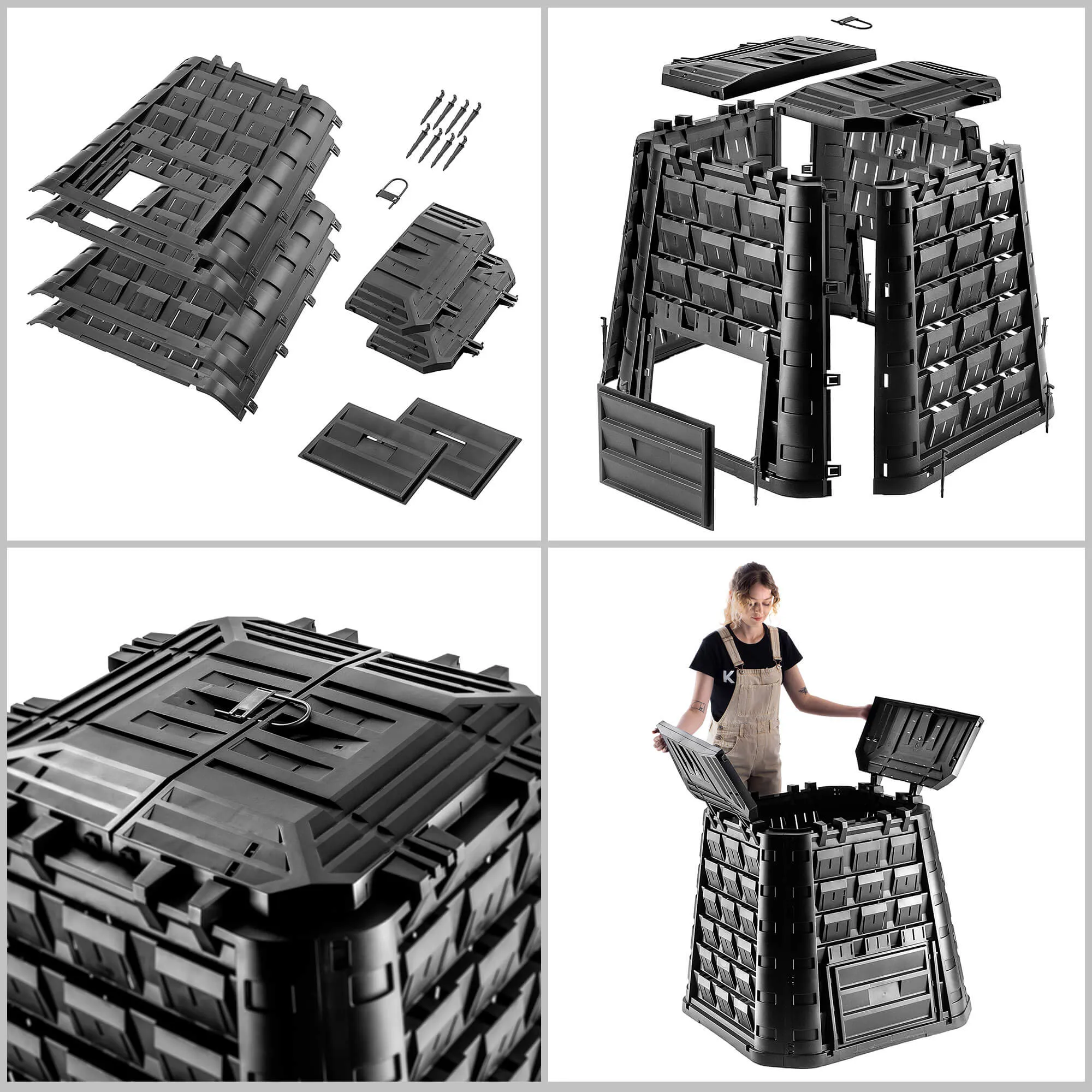 Yutz 450L sodo komposteris