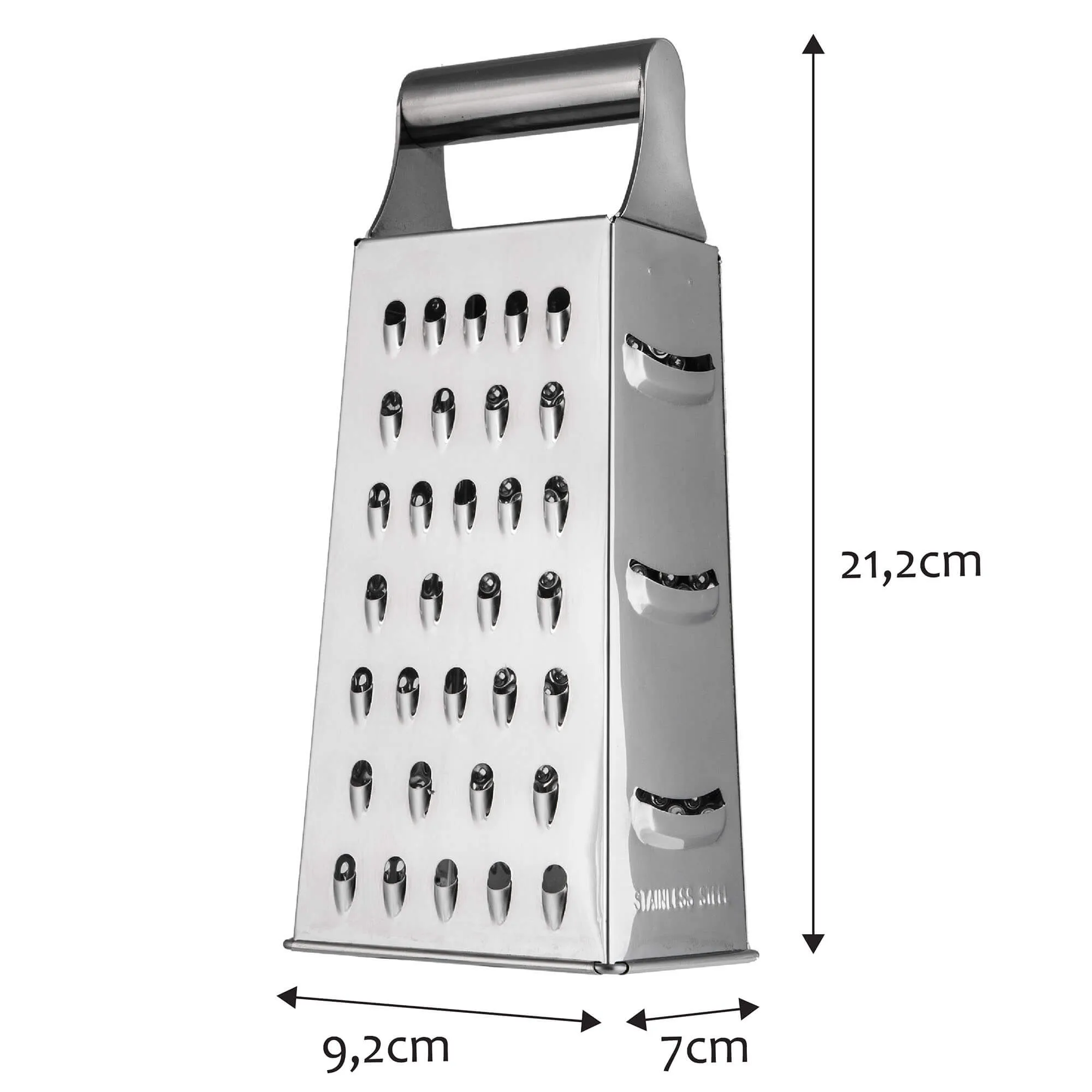 Doria keturpusė nerūdijančio plieno tarka